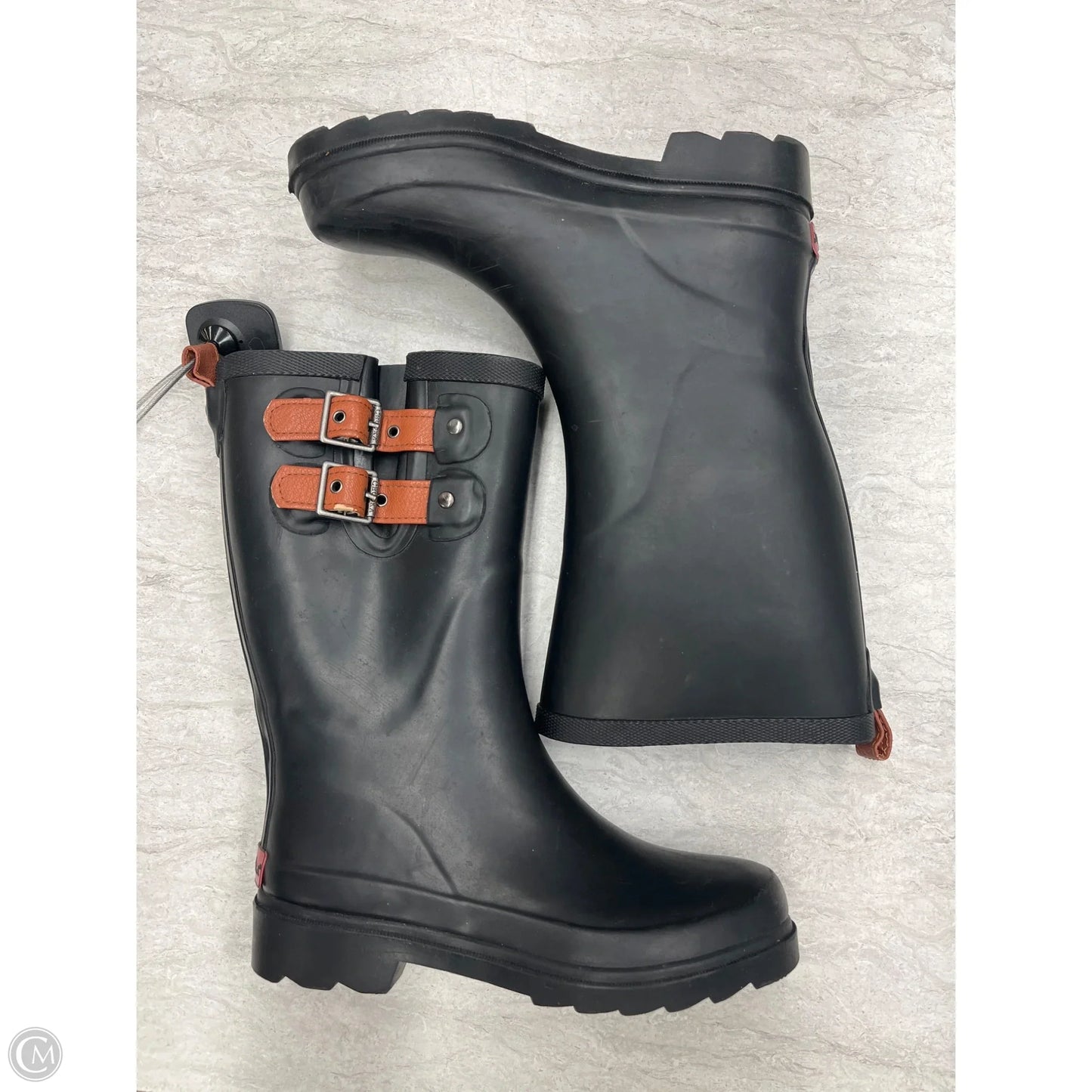 Boots Rain By Clothes Mentor In Black, Size: 6