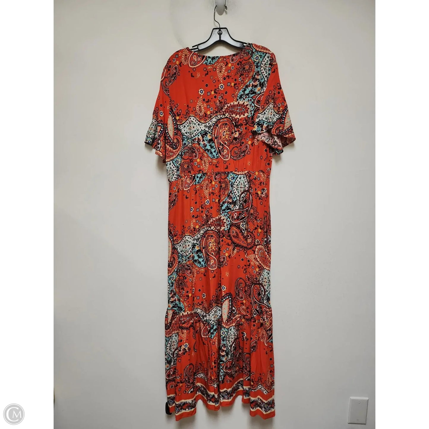 Dress Casual Maxi By Eci In Multi-colored, Size: Xl