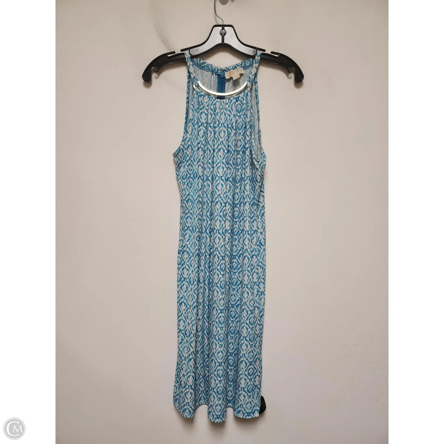 Dress Casual Short By Michael By Michael Kors In Blue & White, Size: M