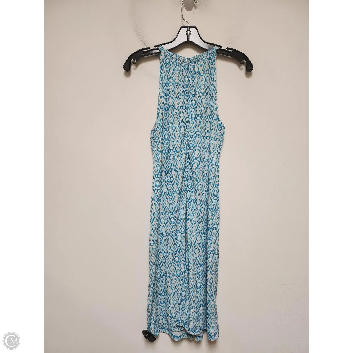 Dress Casual Short By Michael By Michael Kors In Blue & White, Size: M