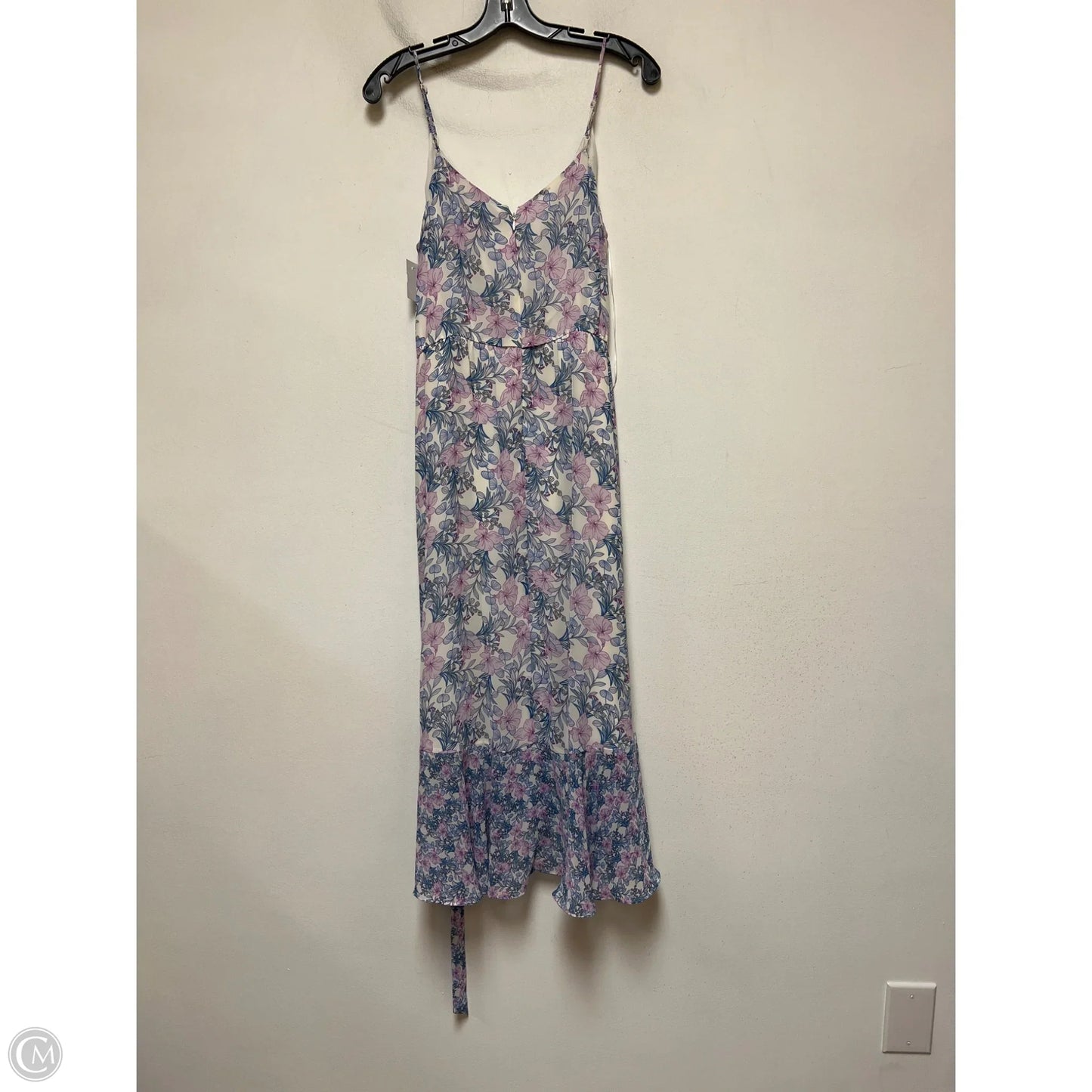 Dress Casual Midi By Vince Camuto In Floral Print, Size: M