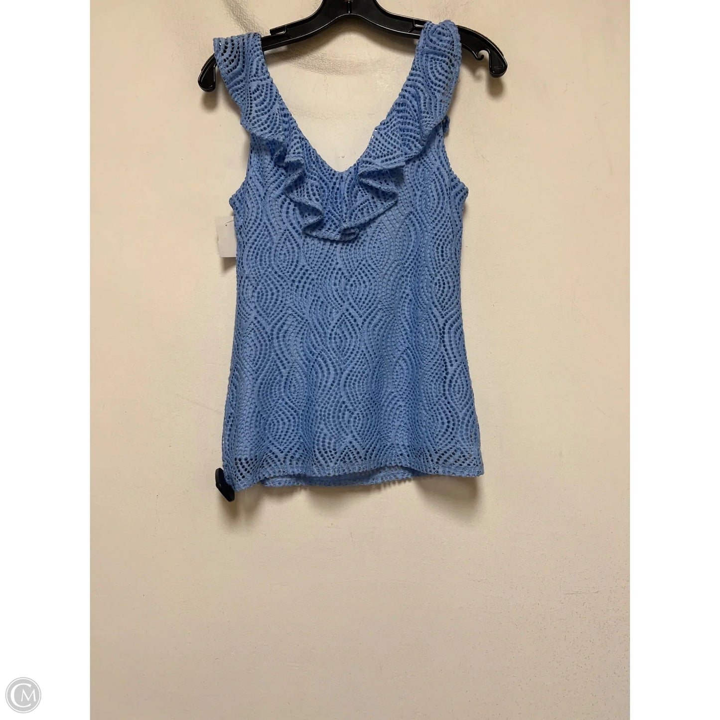 Top Sleeveless Designer By Lilly Pulitzer In Blue, Size: Xs