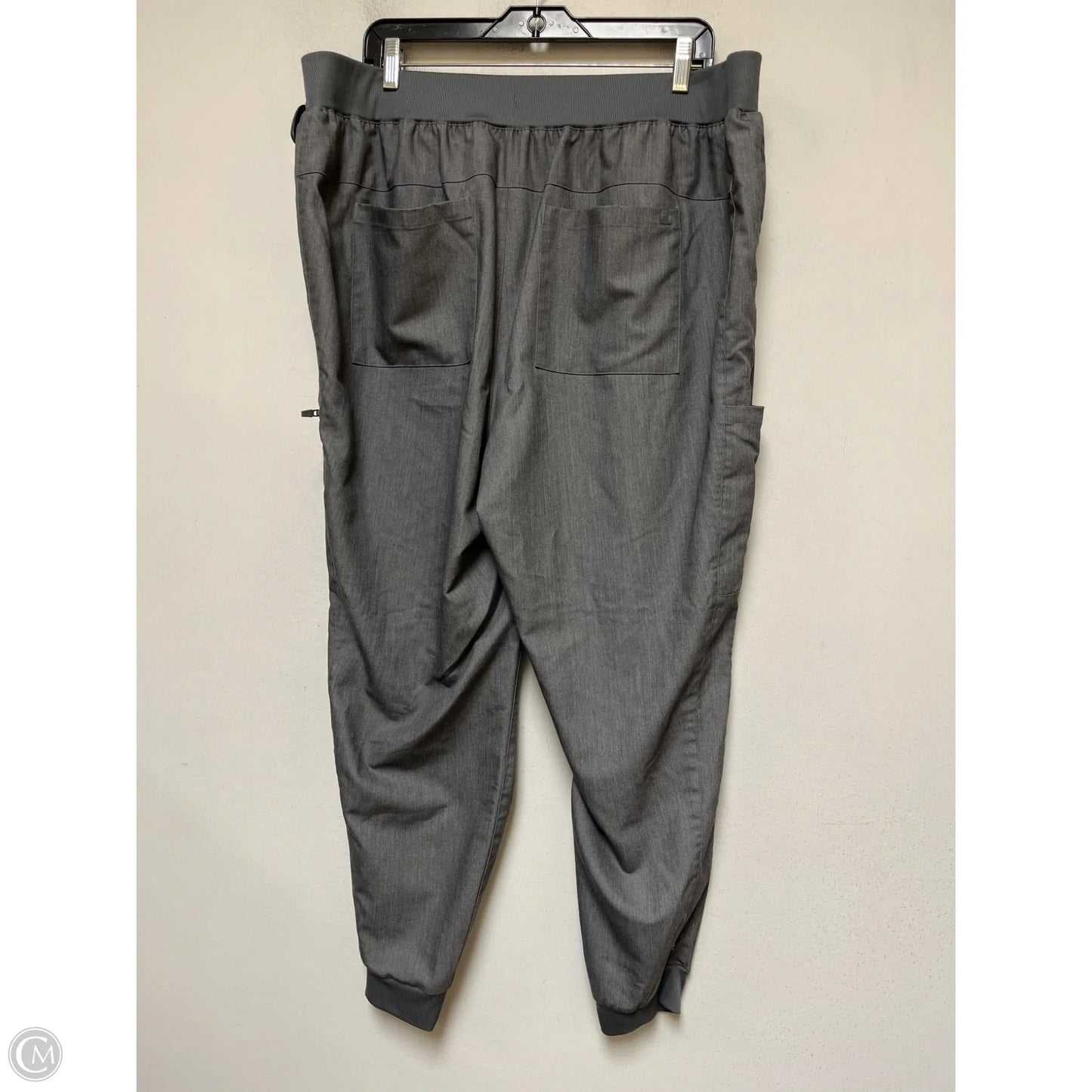 Athletic Pants By Fabletics In Grey, Size: 2x