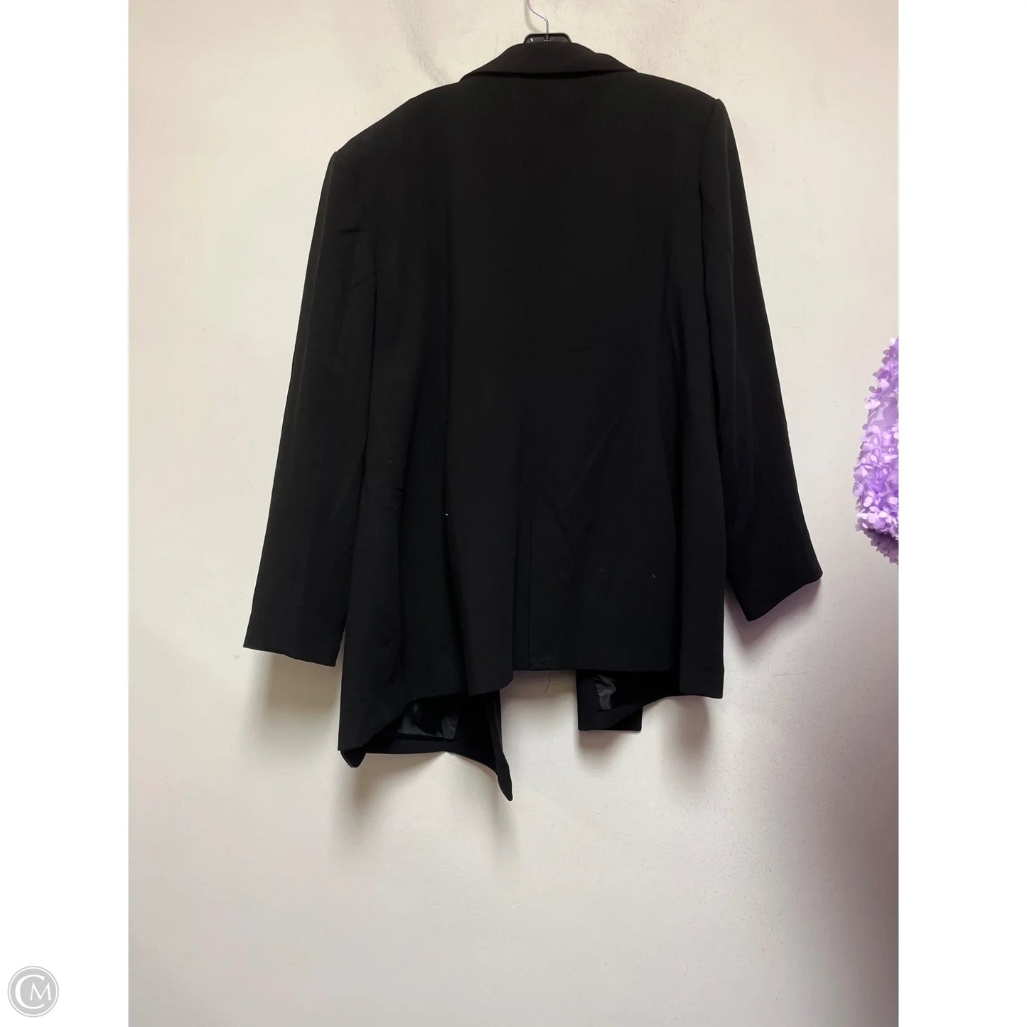 Blazer By Eloquii In Black, Size: 2x