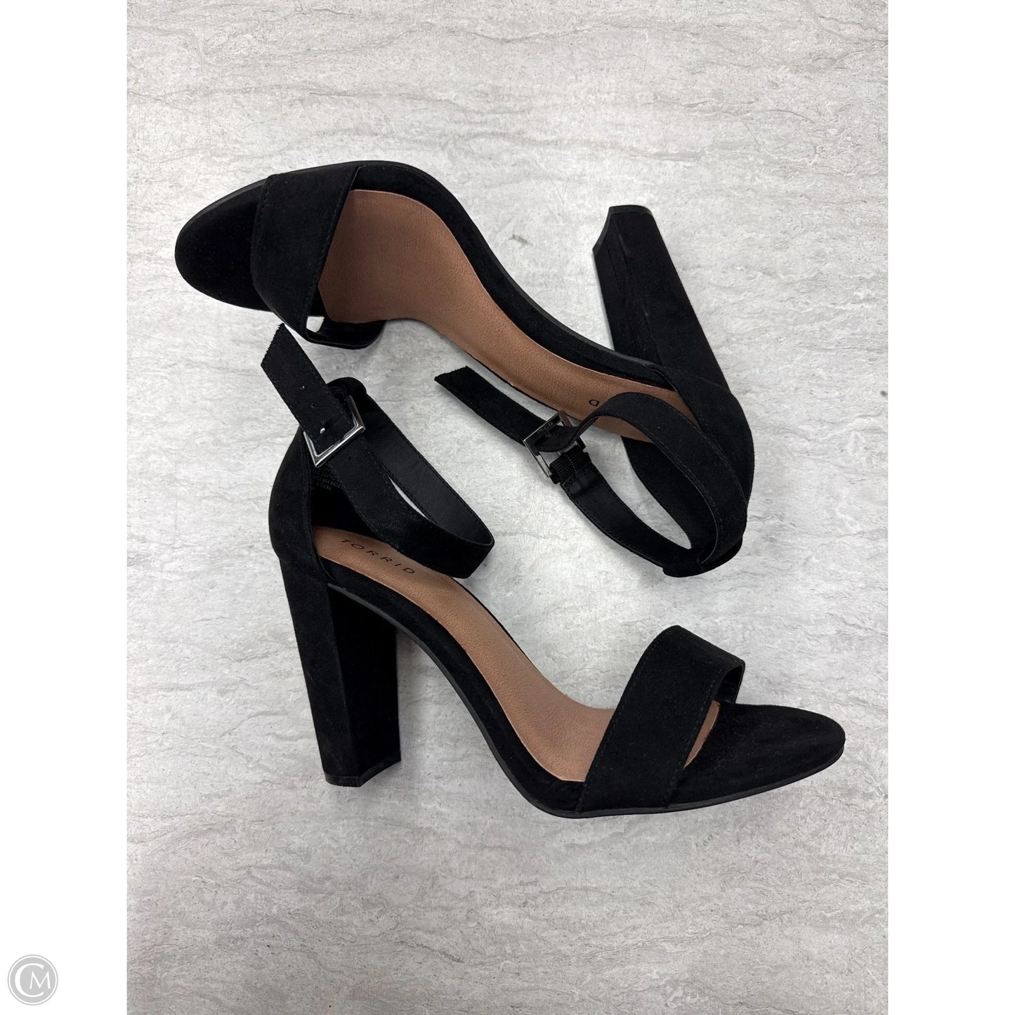 Shoes Heels Block By Torrid In Black, Size: 11