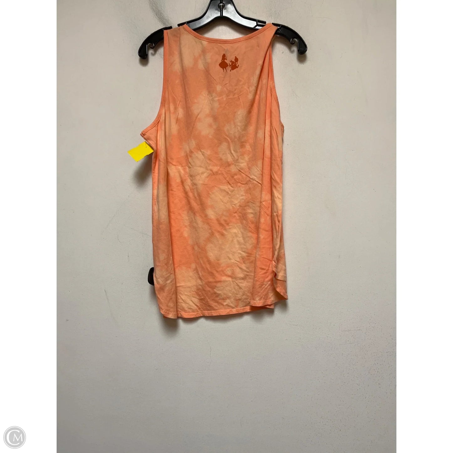 Top Sleeveless By Disney In Orange, Size: L