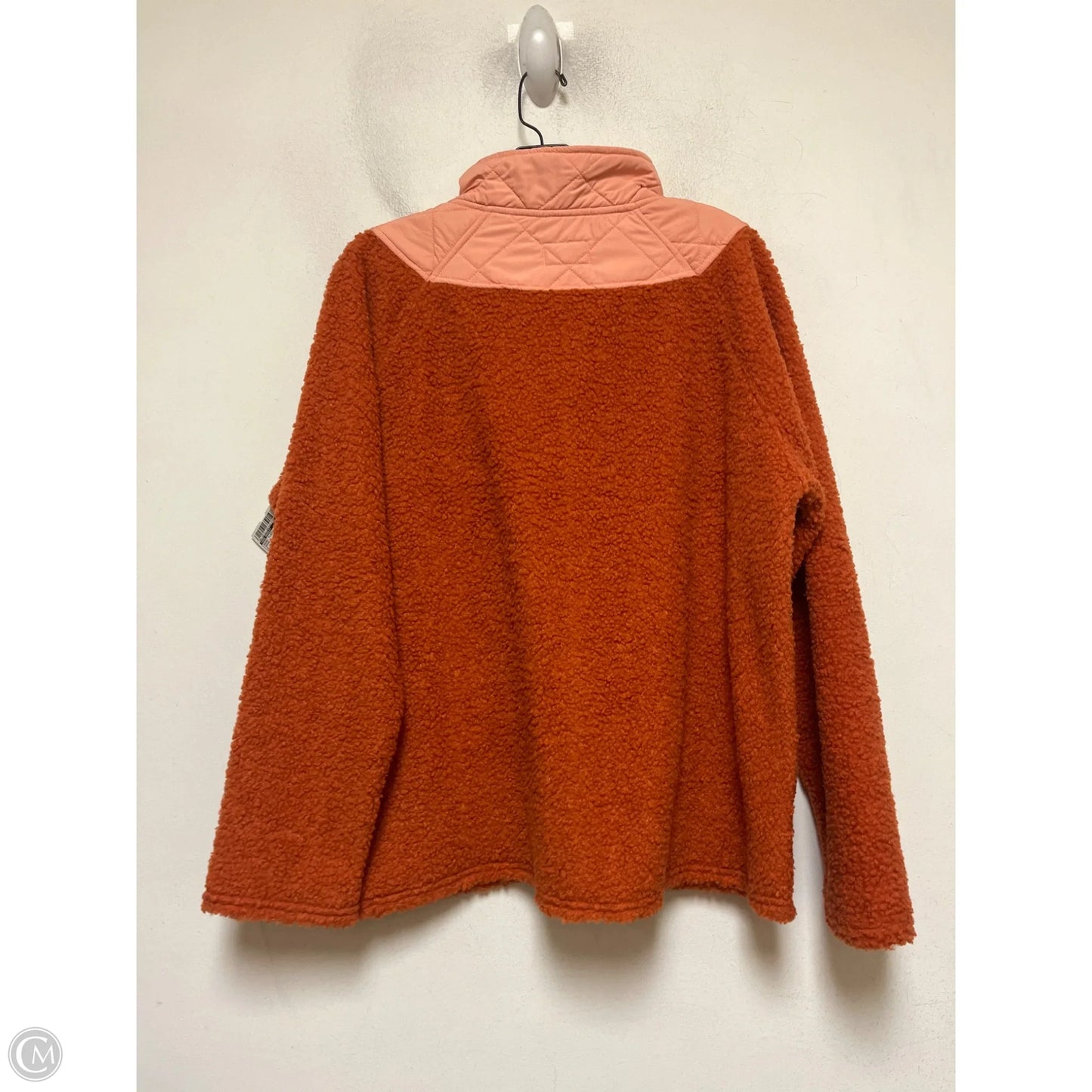 Jacket Fleece By Vera Bradley In Orange, Size: M