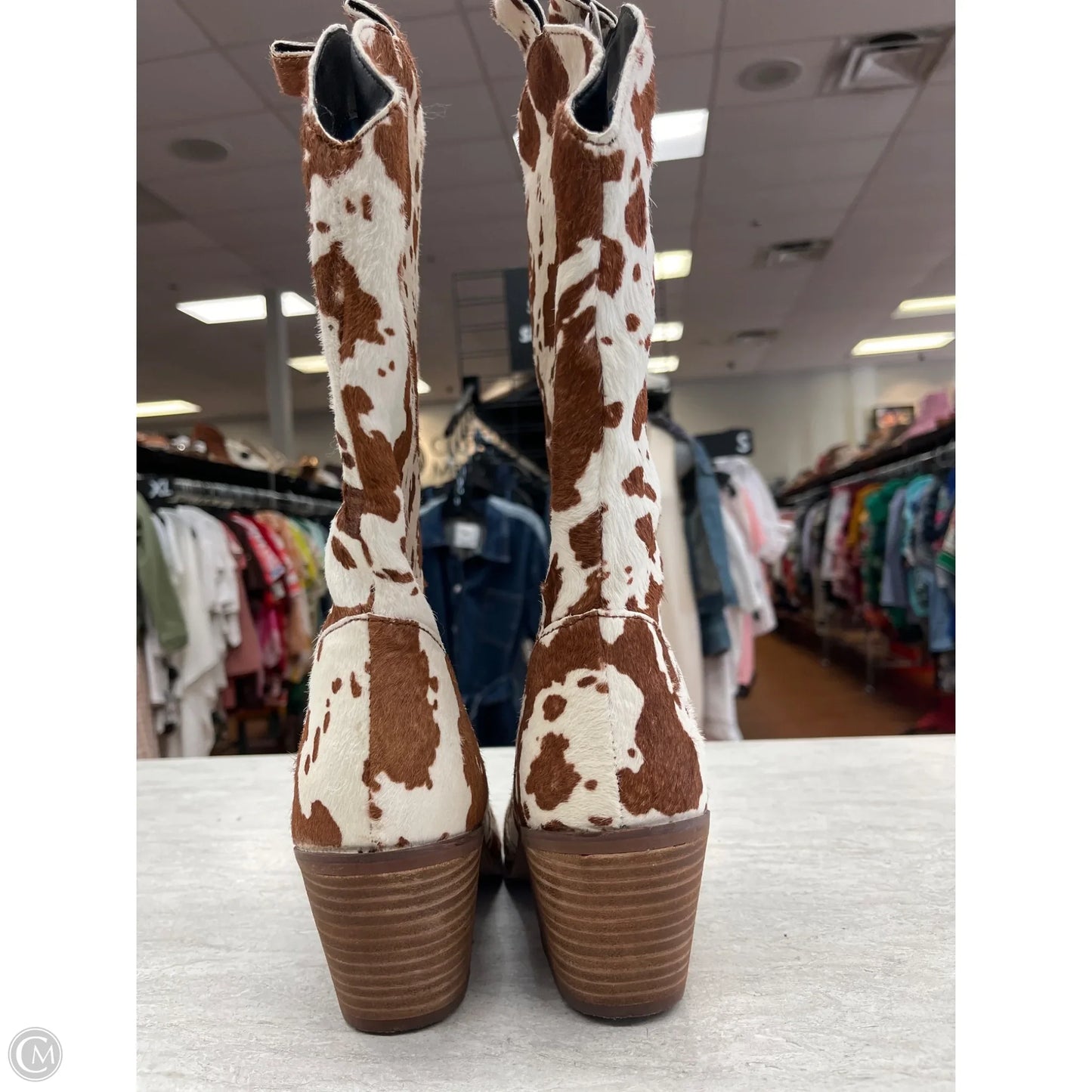 Boots Western By Dingo In Animal Print, Size: 9.5