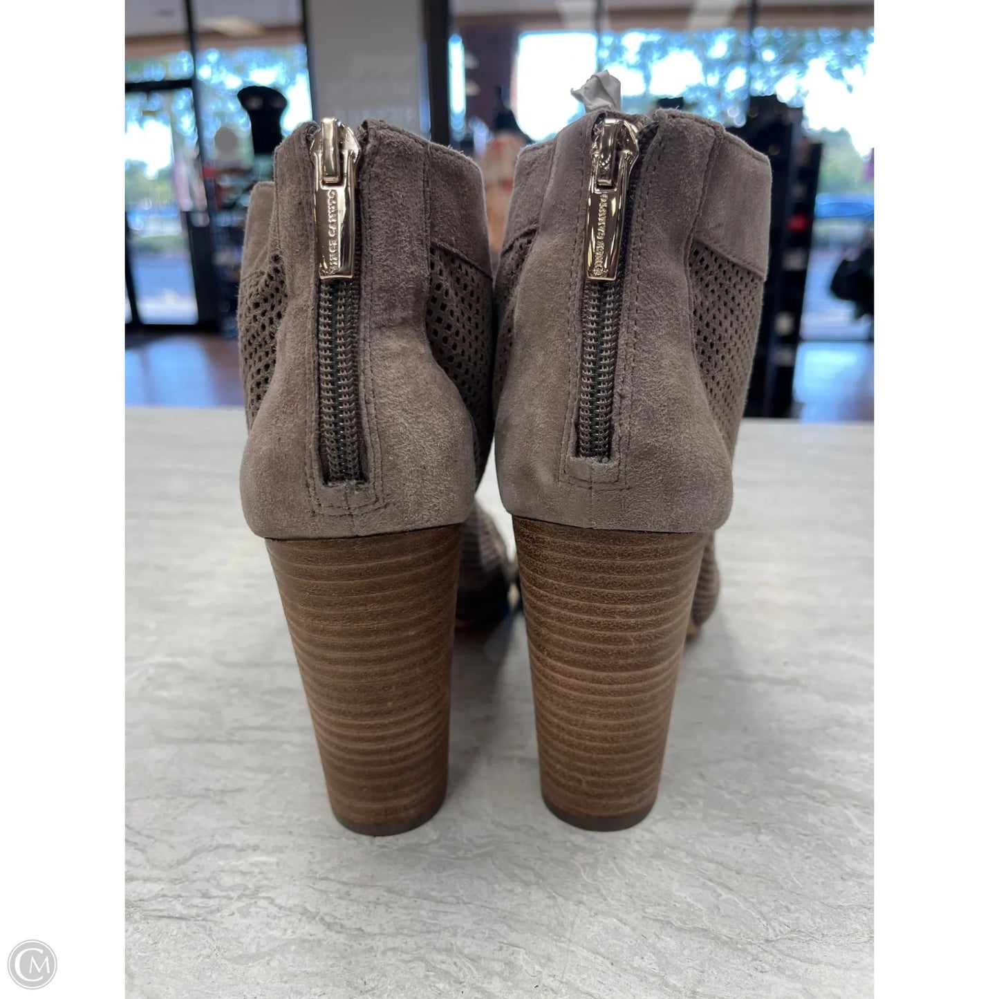 Shoes Heels Block By Vince Camuto In Taupe, Size: 9