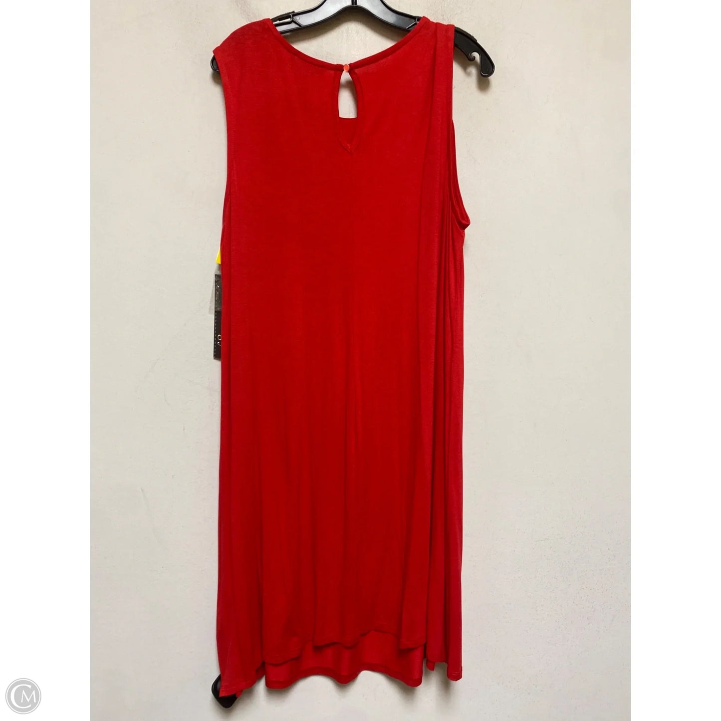 Dress Casual Short By Luxology In Red, Size: 1x