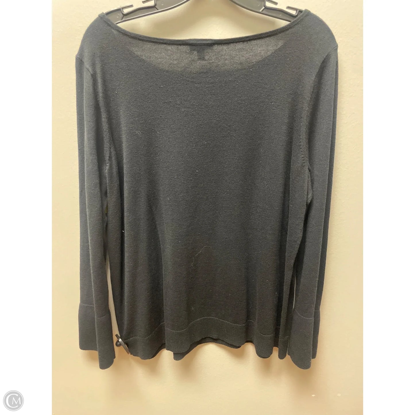 Top Long Sleeve By Talbots In Black, Size: Xl