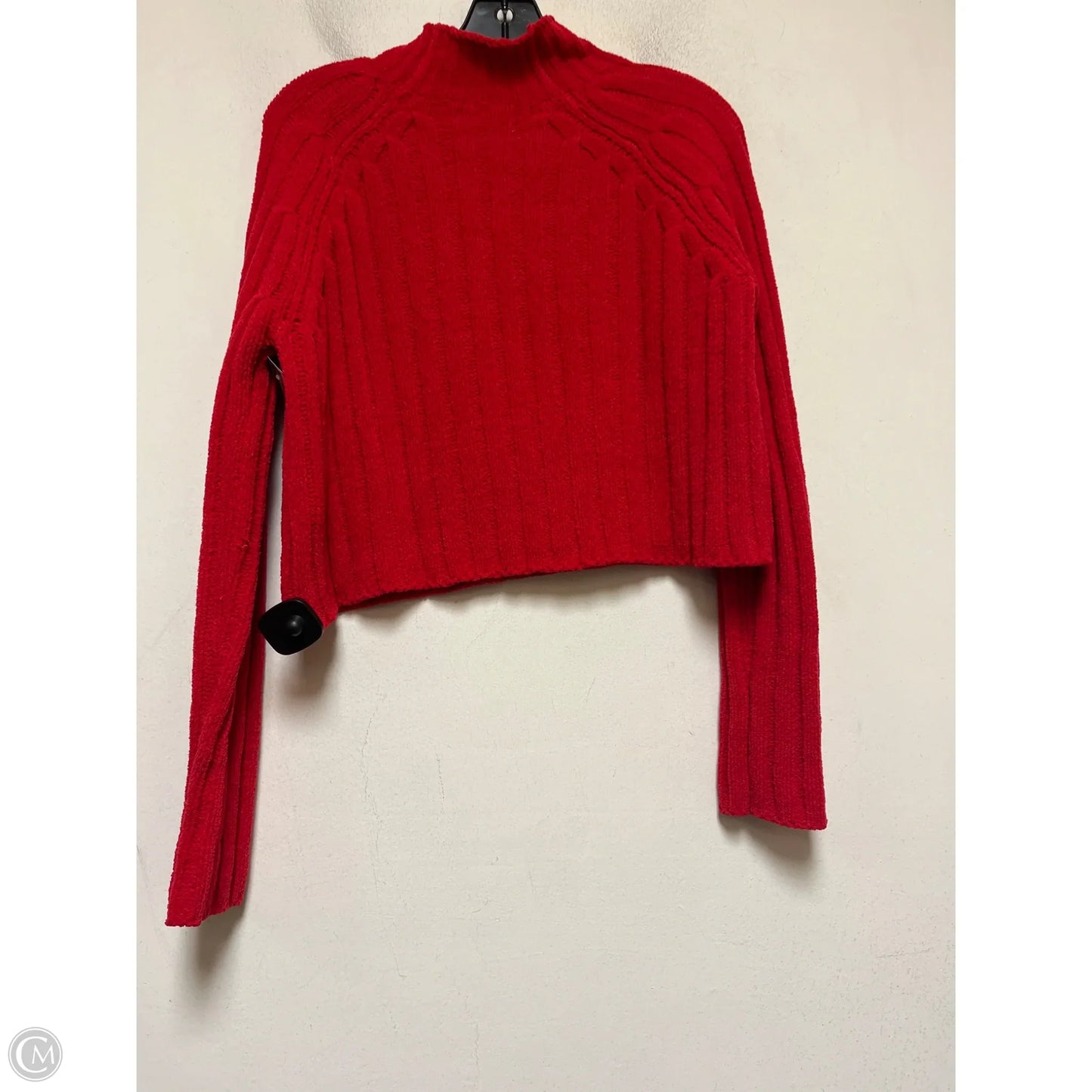 Sweater By American Eagle In Red, Size: M