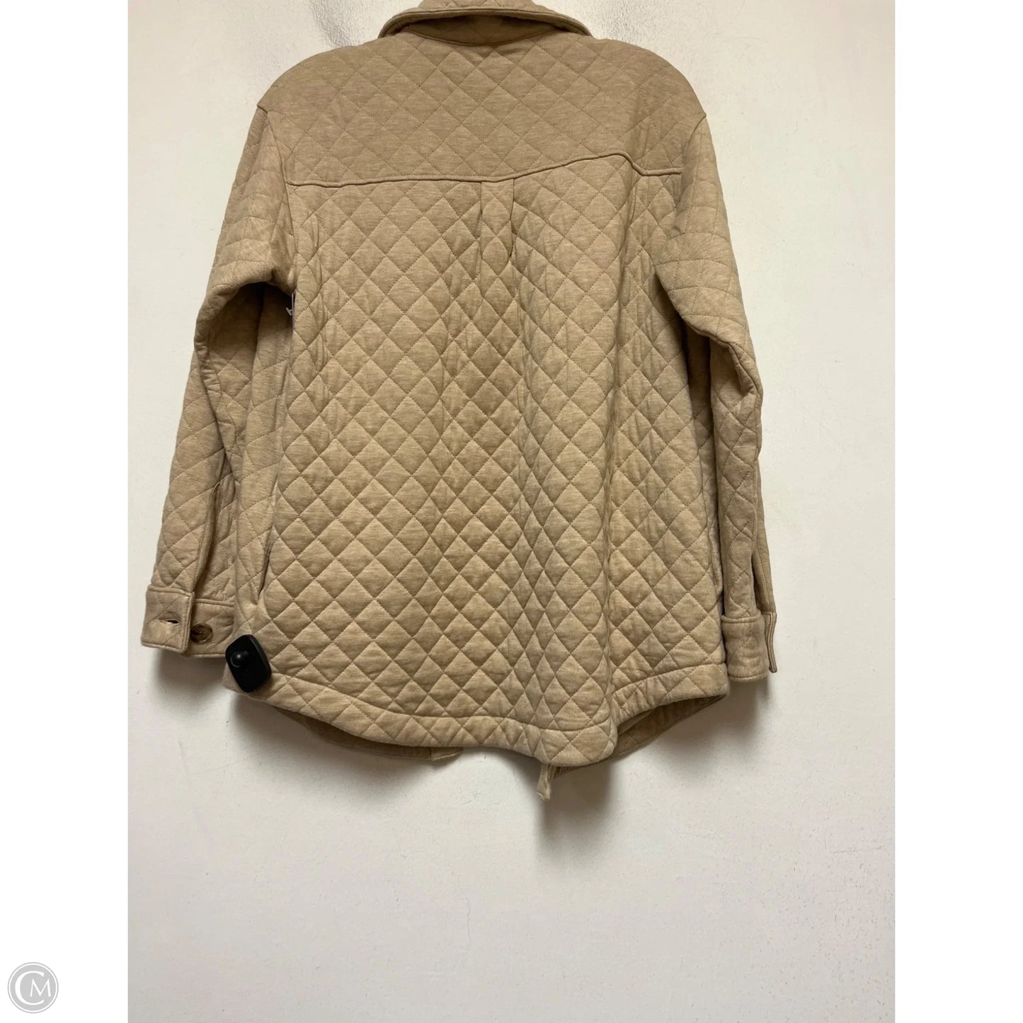 Jacket Shirt By Vineyard Vines In Tan, Size: Xs
