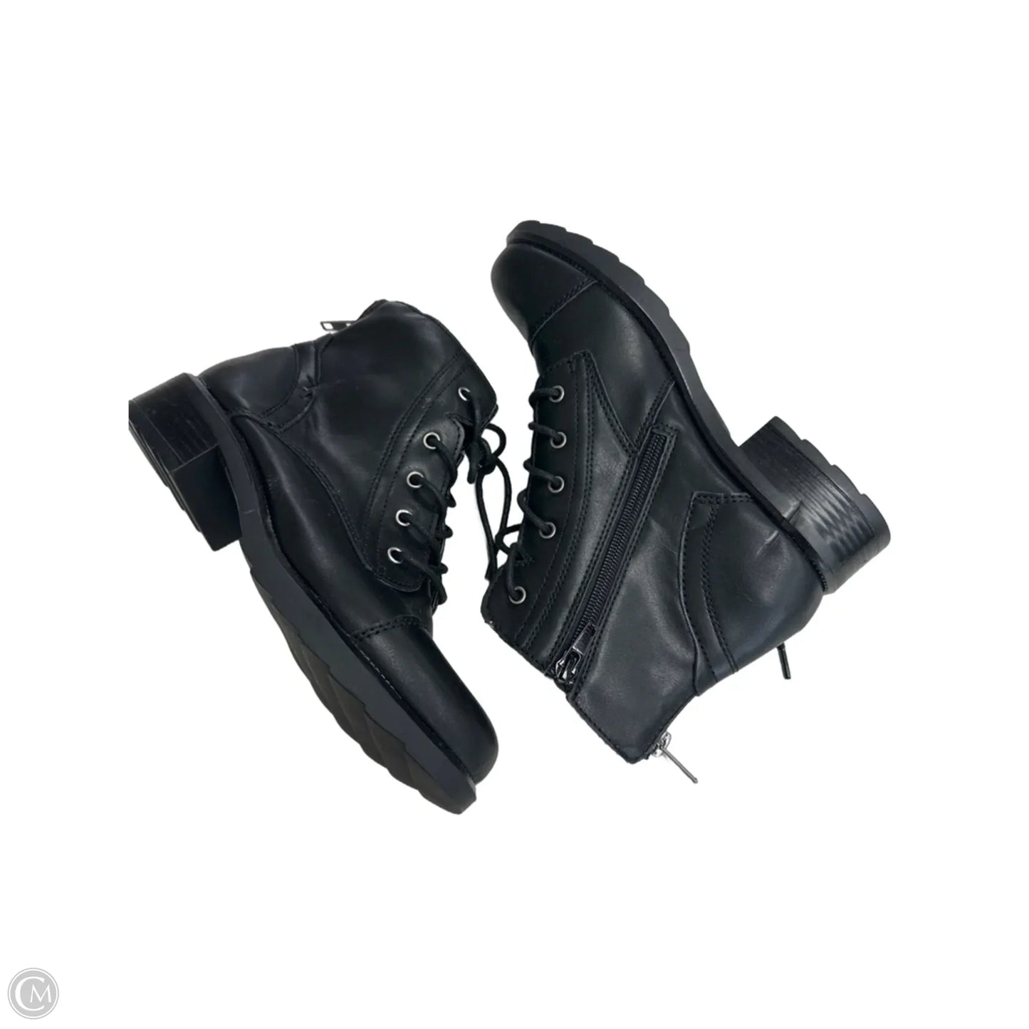 Boots Ankle Flats By Madden Girl In Black, Size: 6.5