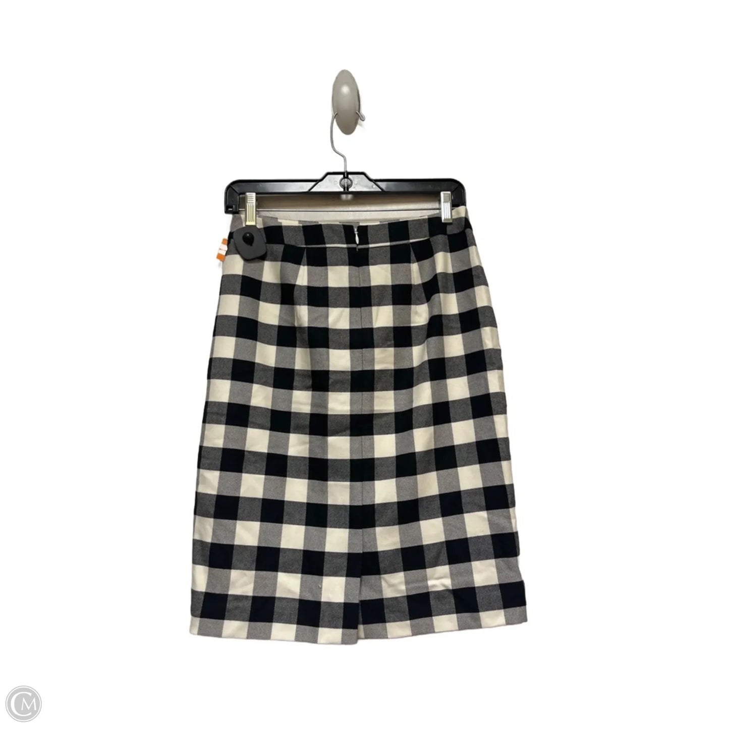 Skirt Midi By Ann Taylor In Checkered Pattern, Size: 2