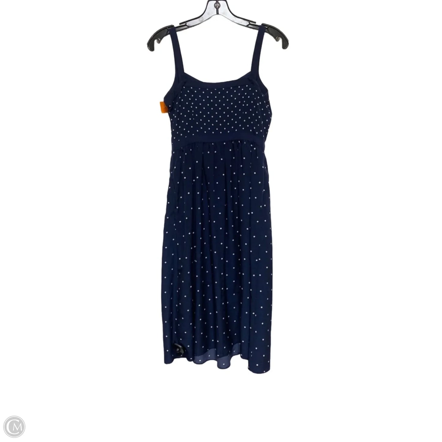 Dress Casual Midi By Tommy Hilfiger In Polkadot Pattern, Size: Xs