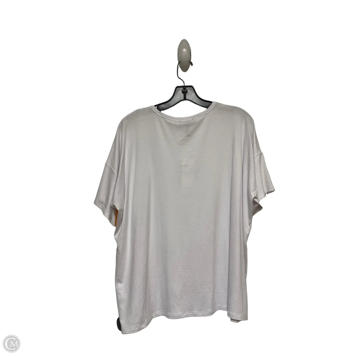 Top Short Sleeve Basic By Eileen Fisher In White, Size: S