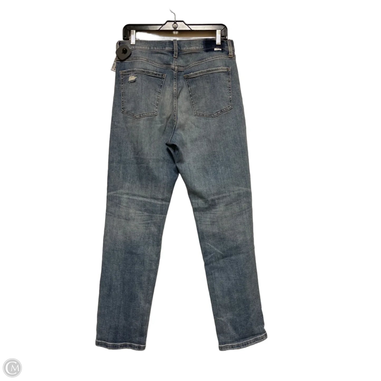 Jeans Straight By Daze Denim In Blue Denim, Size: 8