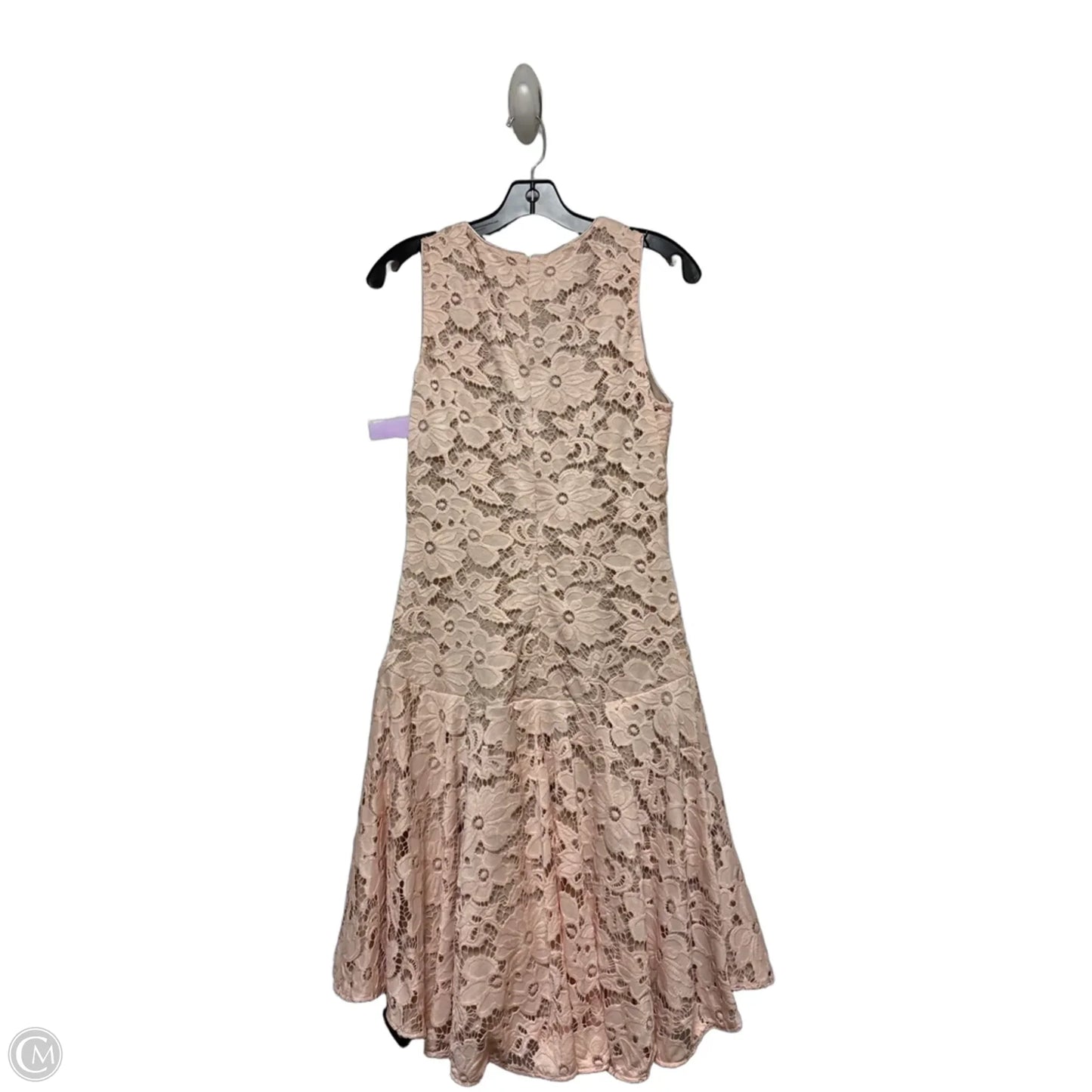 Dress Casual Short By Badgley Mischka In Pink, Size: S