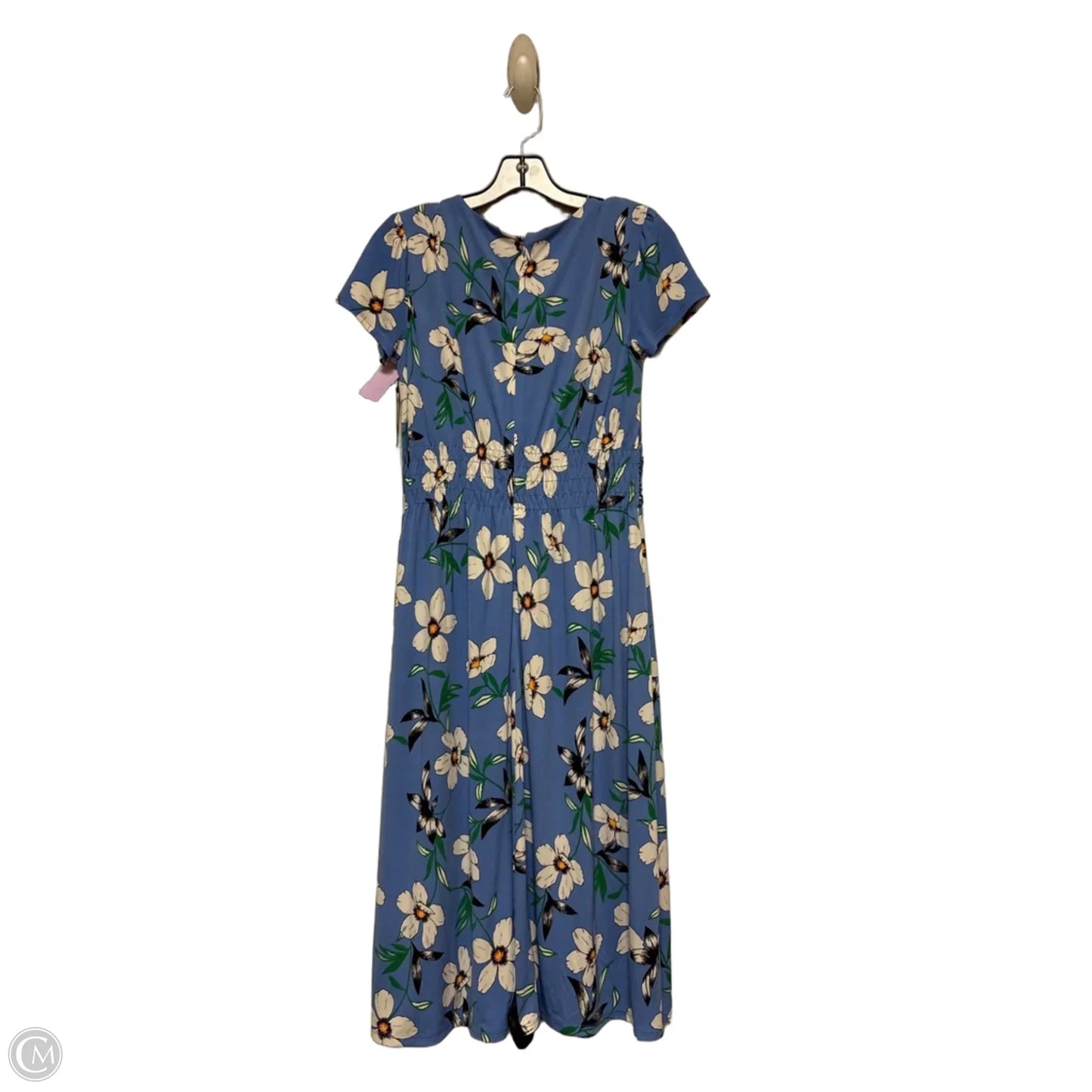 Dress Casual Midi By Vince Camuto In Floral Print, Size: S
