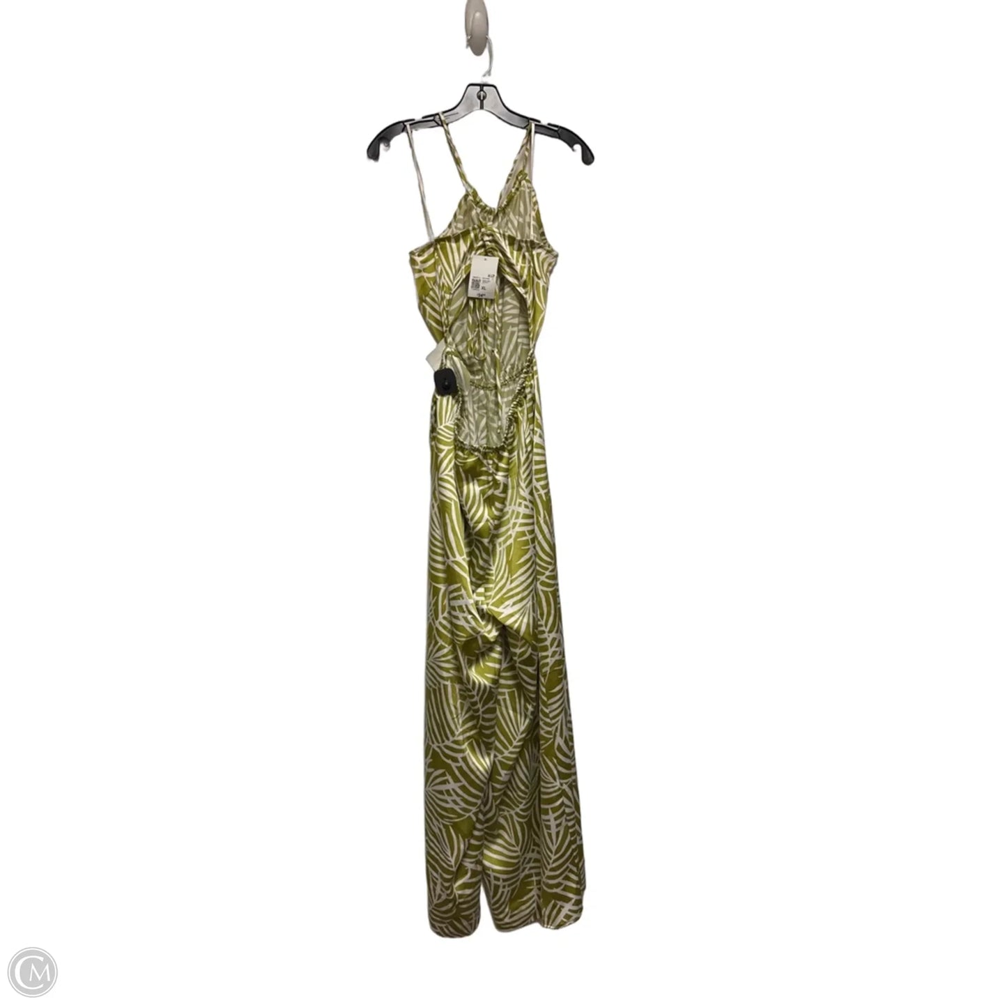 Jumpsuit By Forever 21 In Green & White, Size: 14