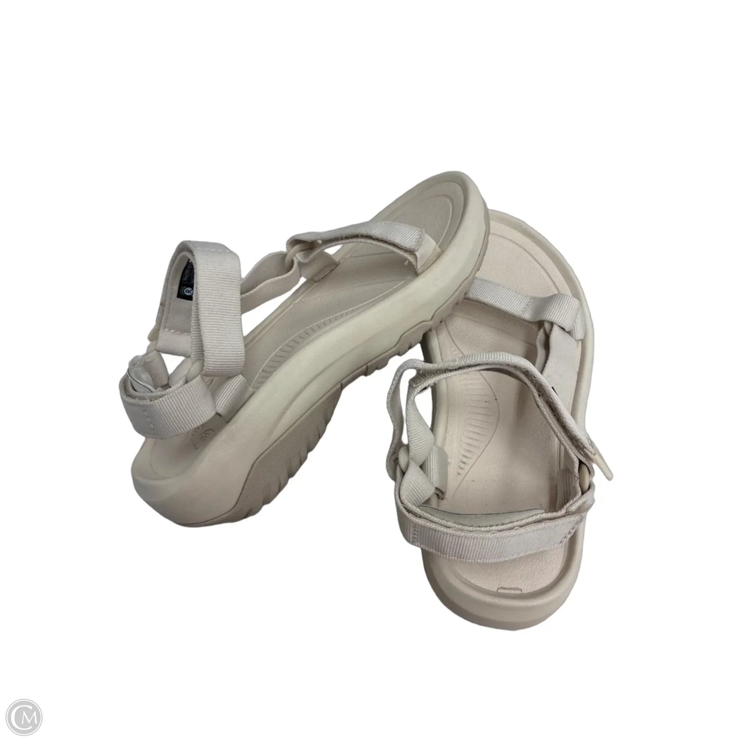 Sandals Flats By Teva In Cream, Size: 10
