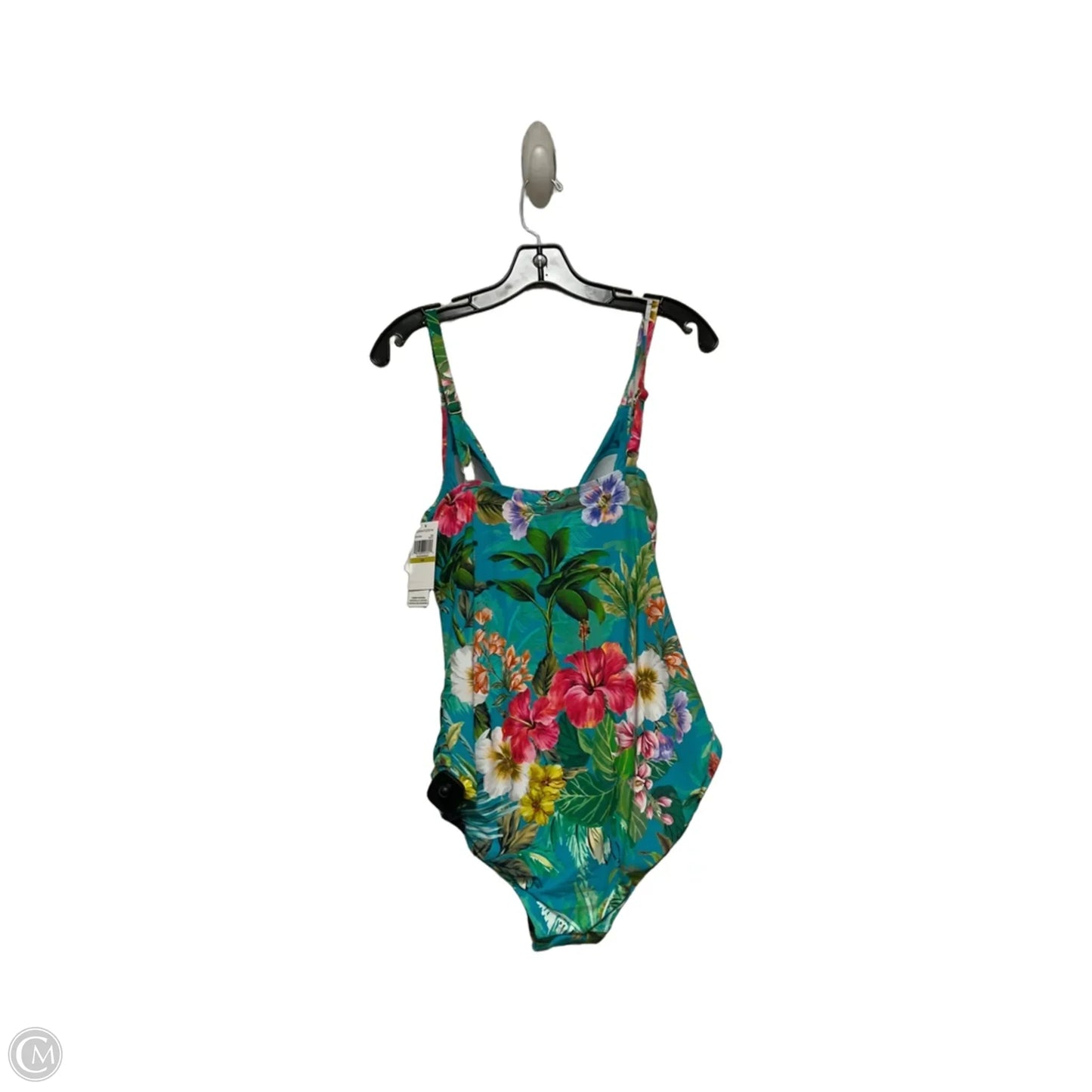 Swimsuit By Jantzen In Tropical Print, Size: Xl