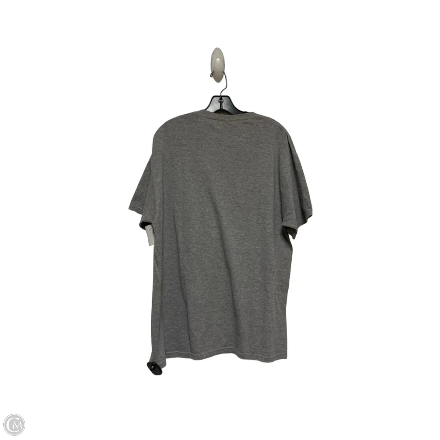 Top Short Sleeve Basic By Disney In Grey, Size: L