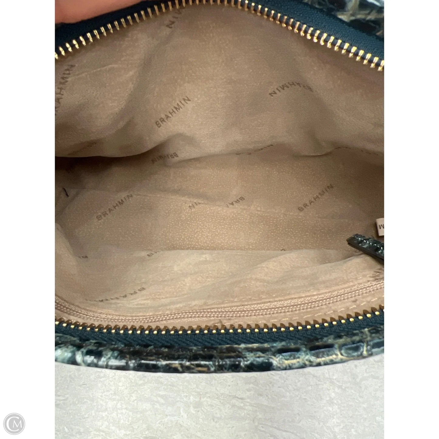 Clutch Designer By Brahmin, Size: Large