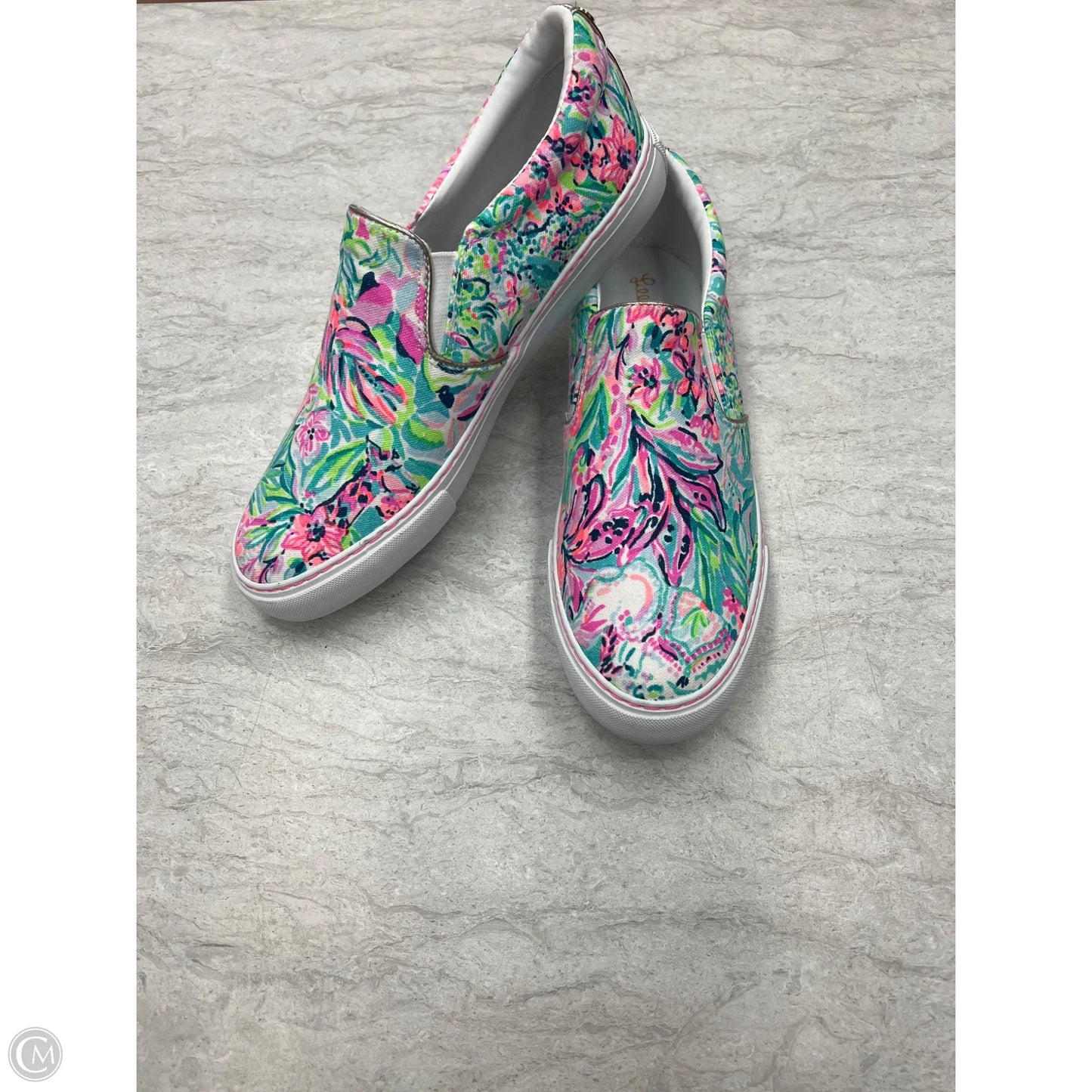 Shoes Designer By Lilly Pulitzer In Multi-colored, Size: 10