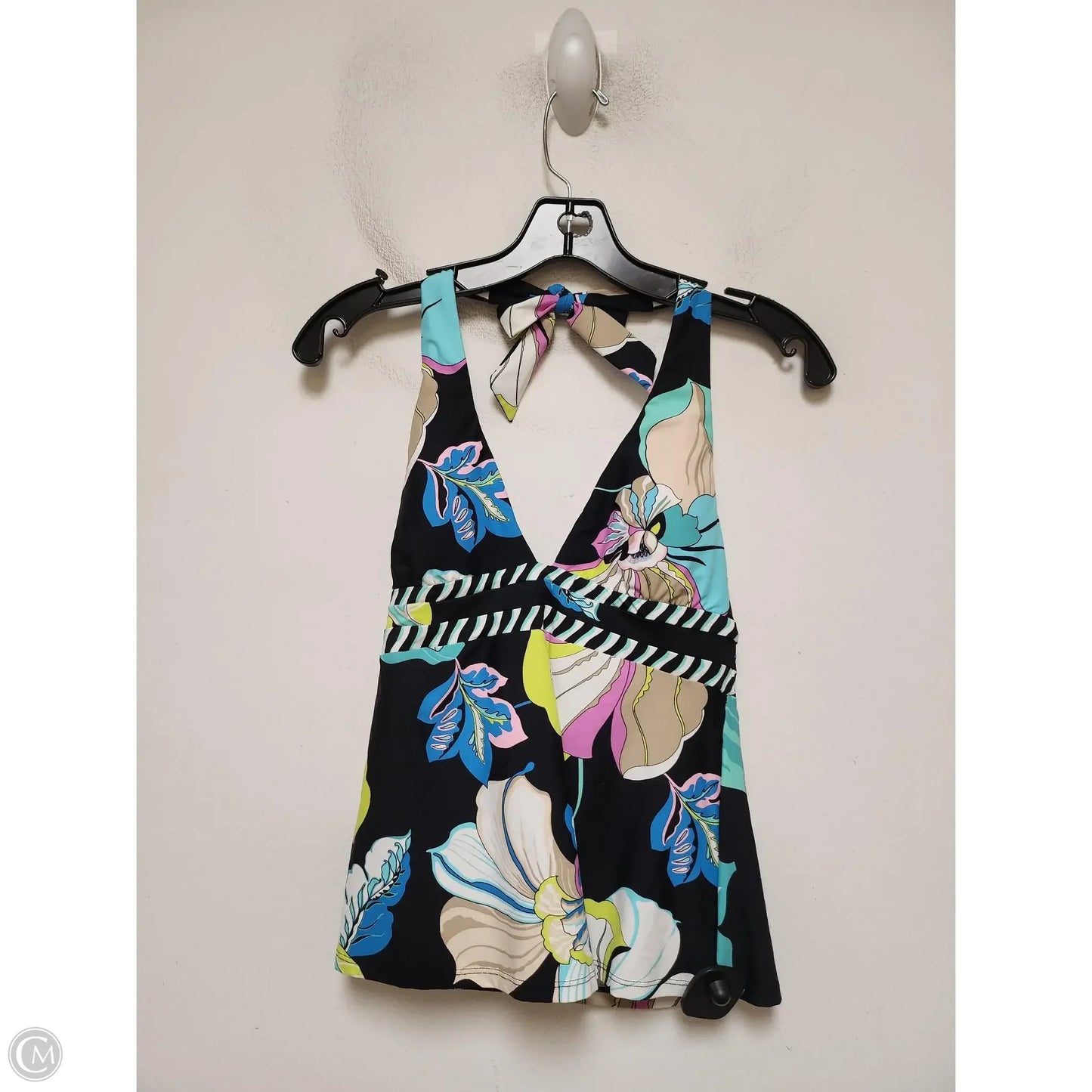 Swimsuit 2pc By Trina By Trina Turk In Floral Print, Size: S