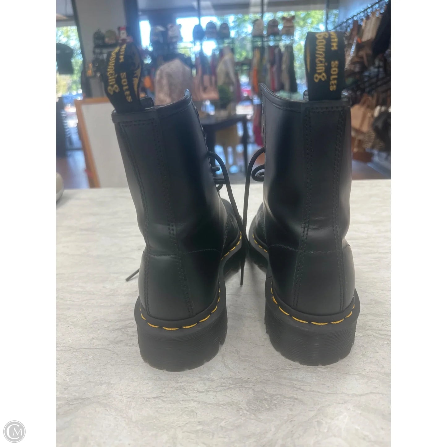 Boots Combat By Dr Martens In Black, Size: 6.5