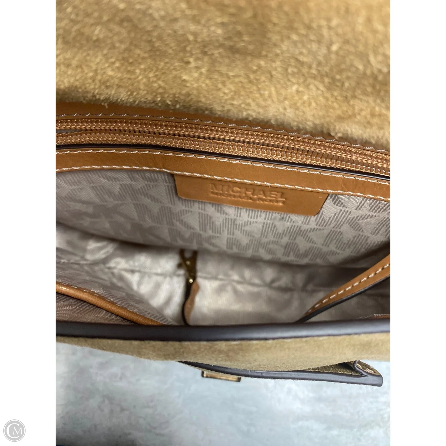 Crossbody Designer By Michael Kors, Size: Medium