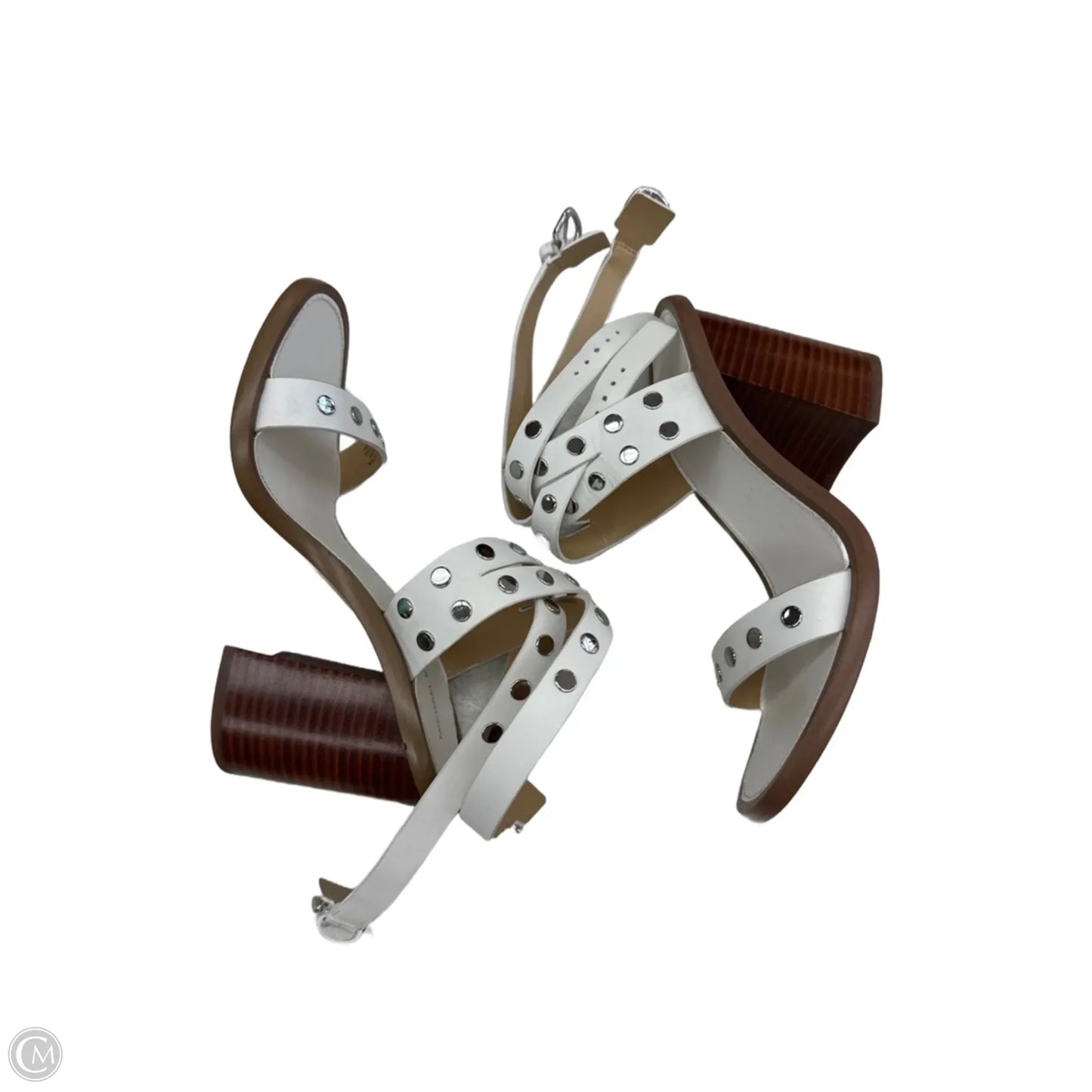 Sandals Designer By Michael Kors In White, Size: 6