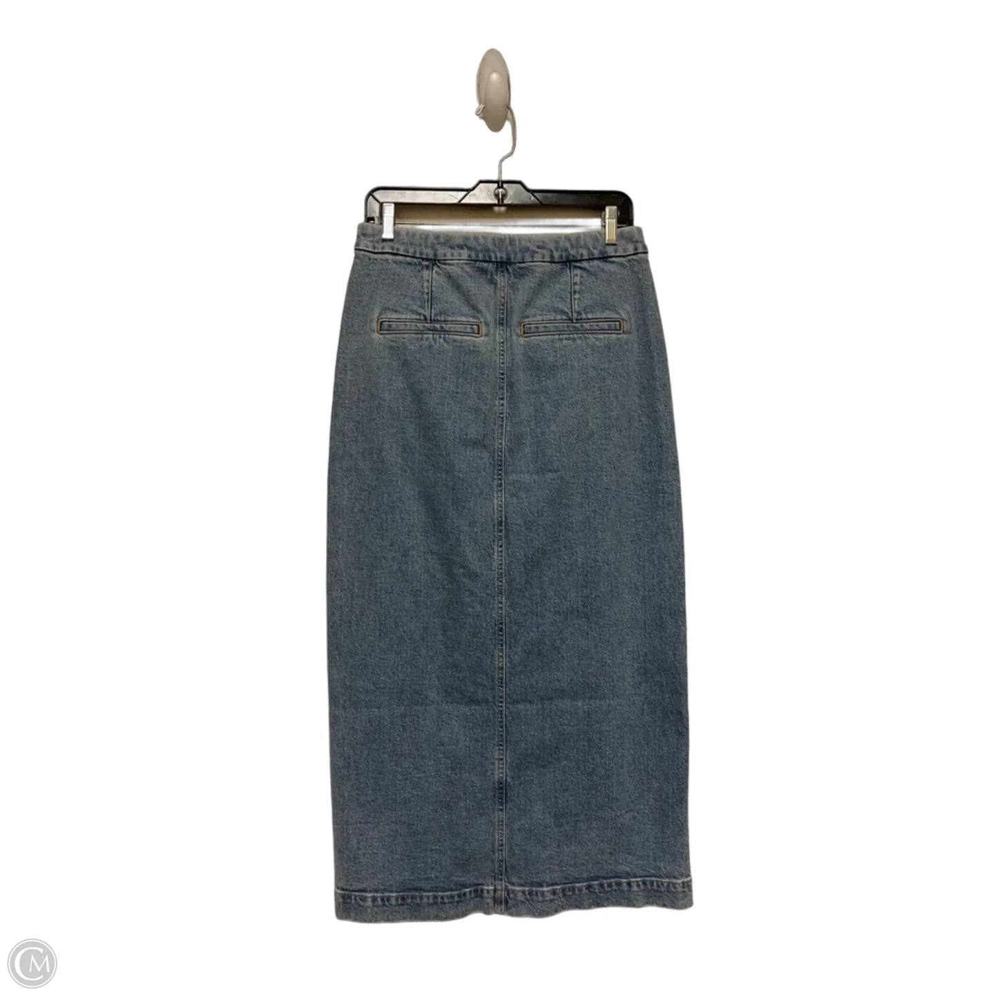 Skirt Maxi By Loft In Blue Denim, Size: 2