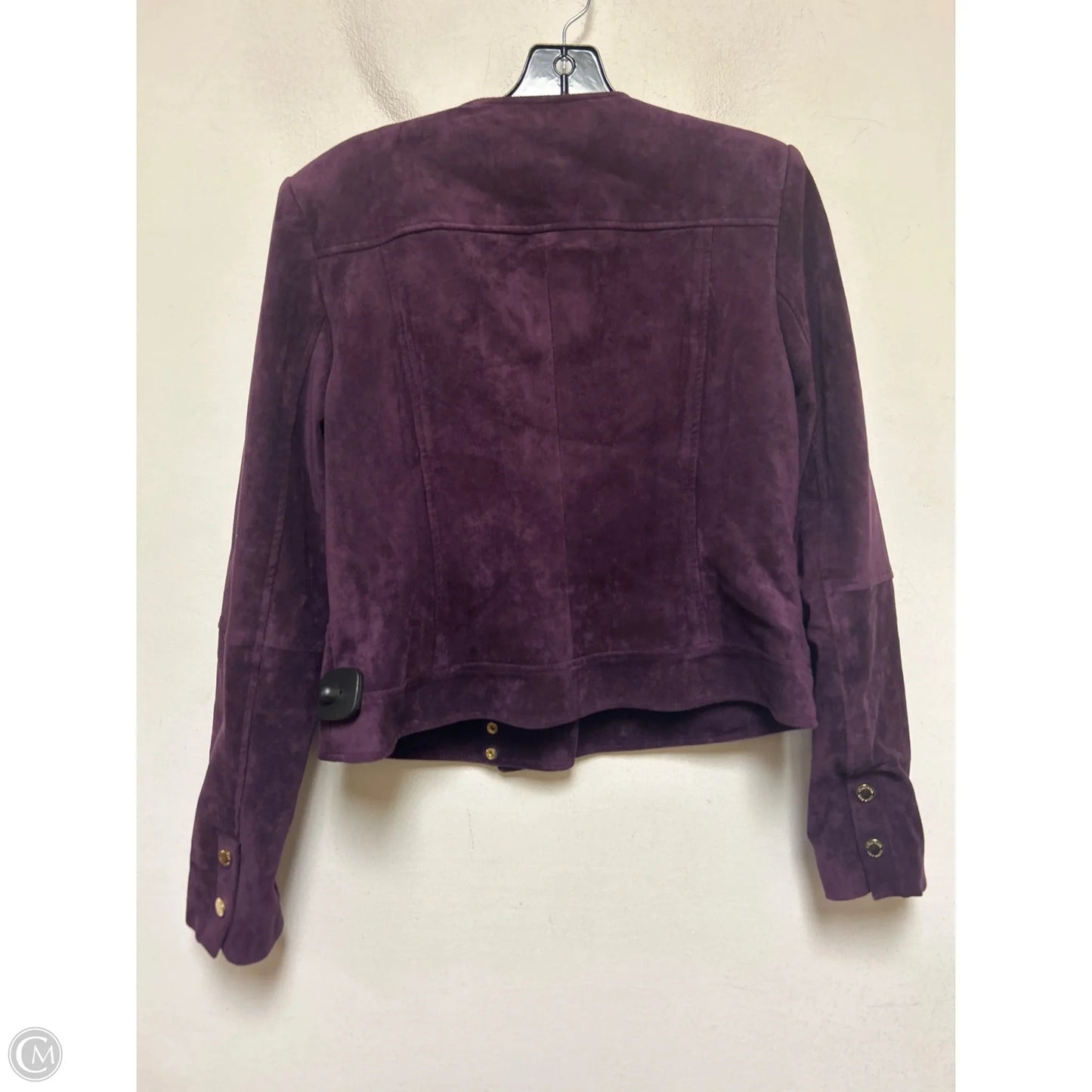 Jacket Other By Calvin Klein In Purple, Size: L