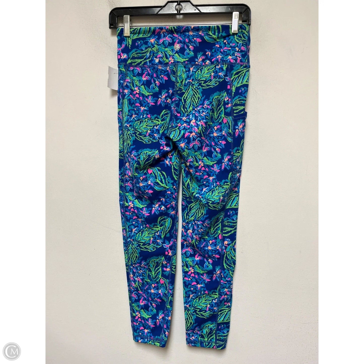 Pants Designer By Lilly Pulitzer In Blue & Green, Size: S
