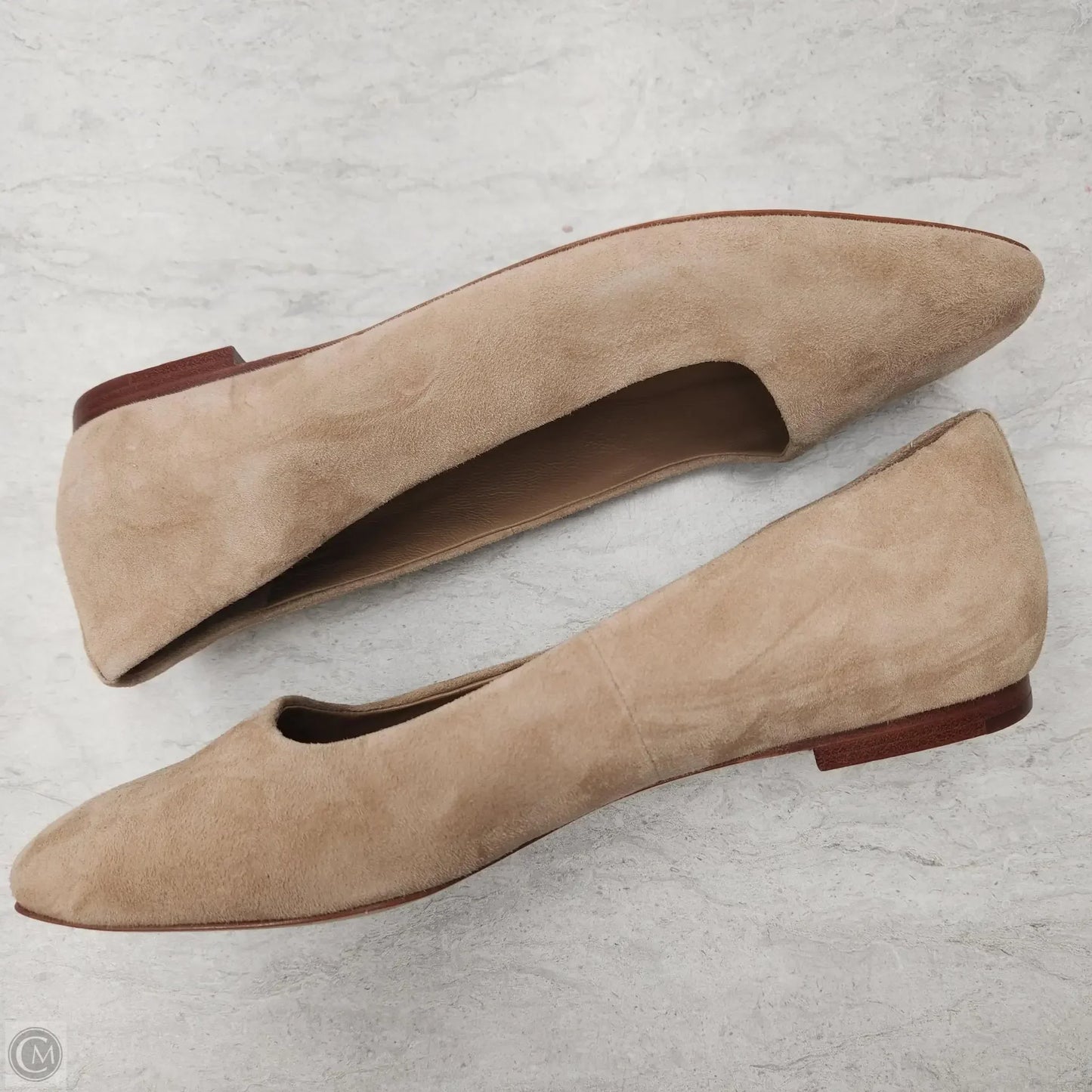 Sandals Flats By Vince In Tan, Size: 7.5