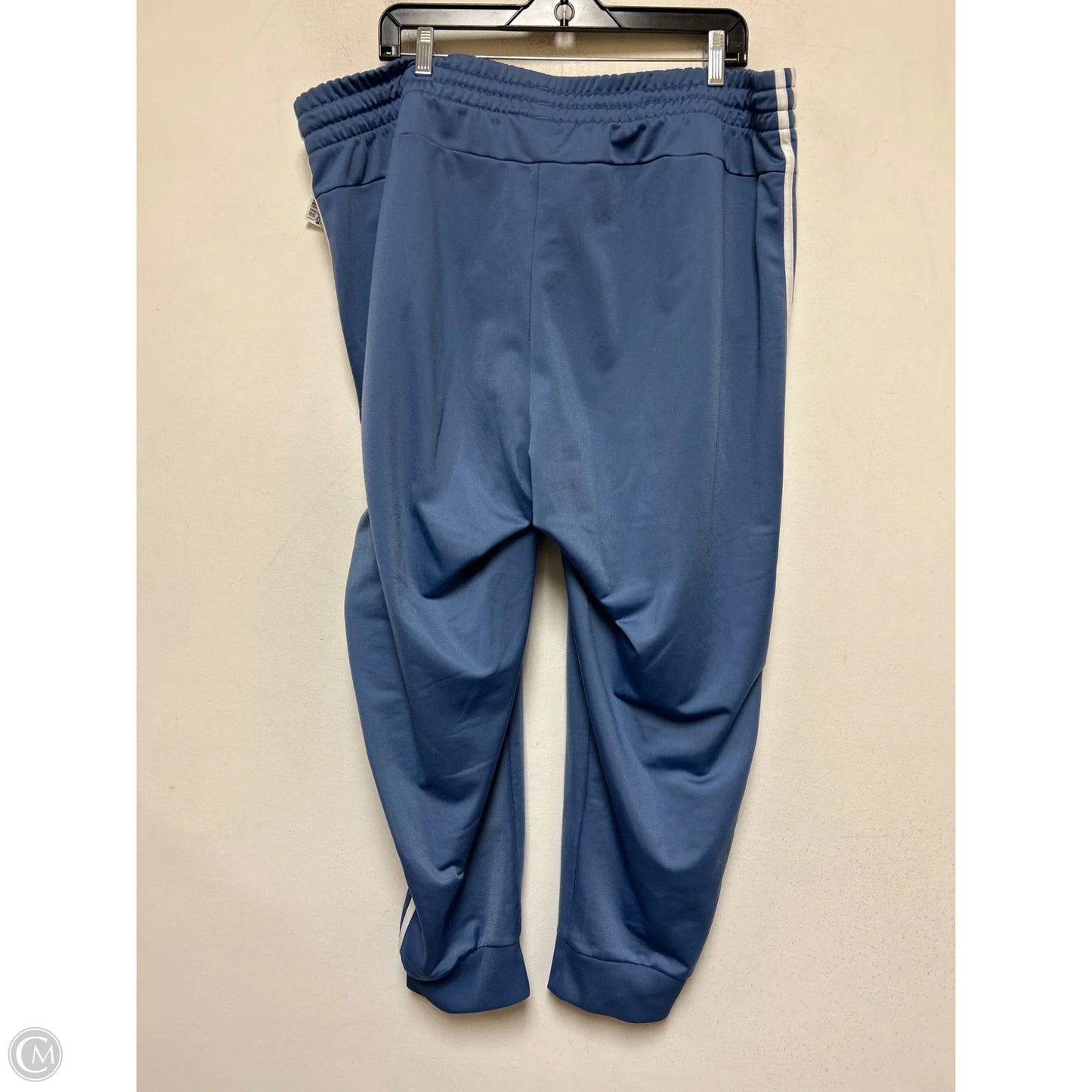Athletic Pants 2pc By Adidas In Blue & White, Size: 3x