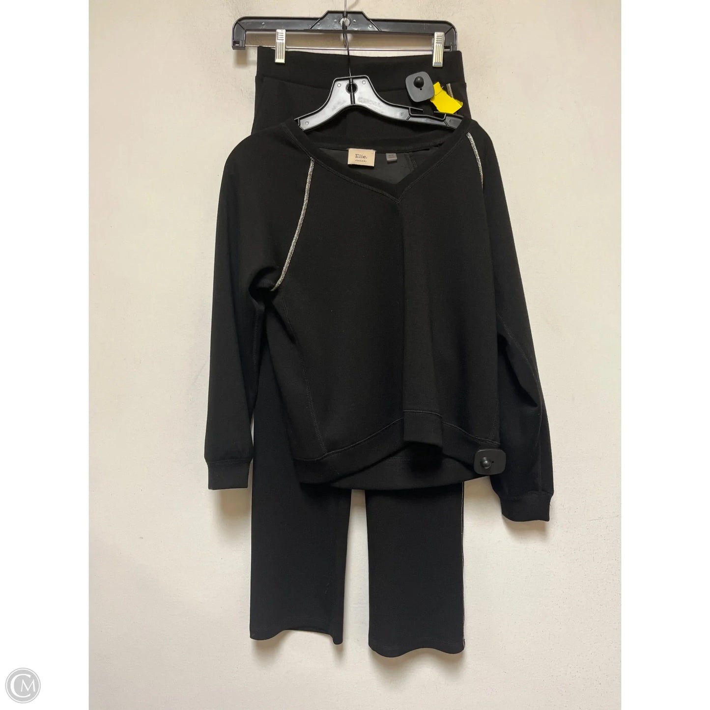 Pants Set 2pc By Elie Tahari In Black, Size: Xs
