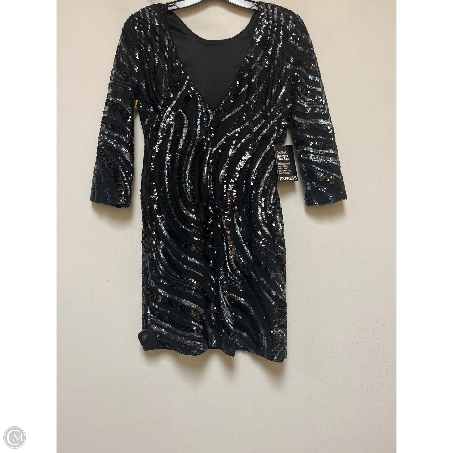 Dress Casual Short By Express In Black, Size: Xs
