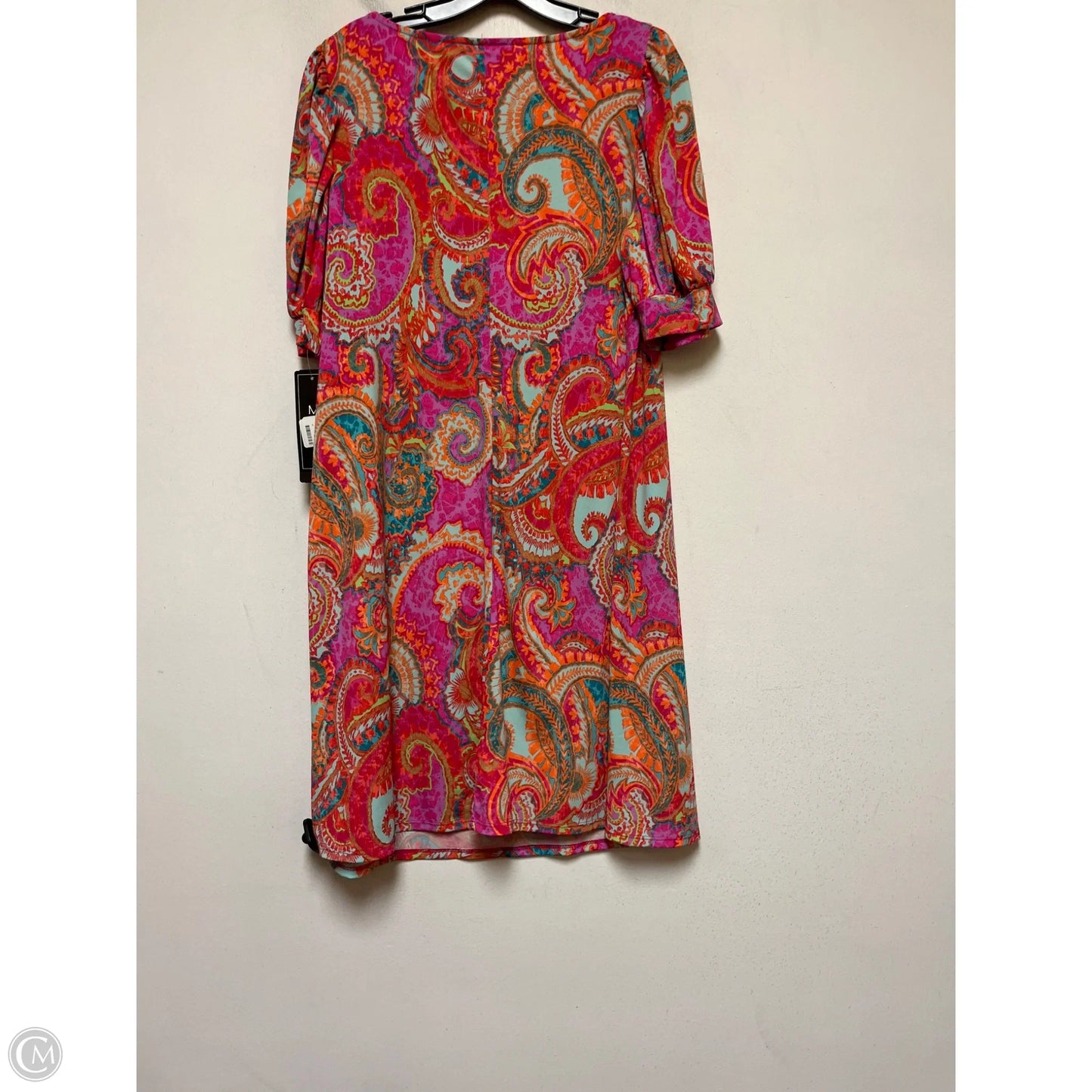 Dress Casual Midi By Msk In Multi-colored, Size: 1x