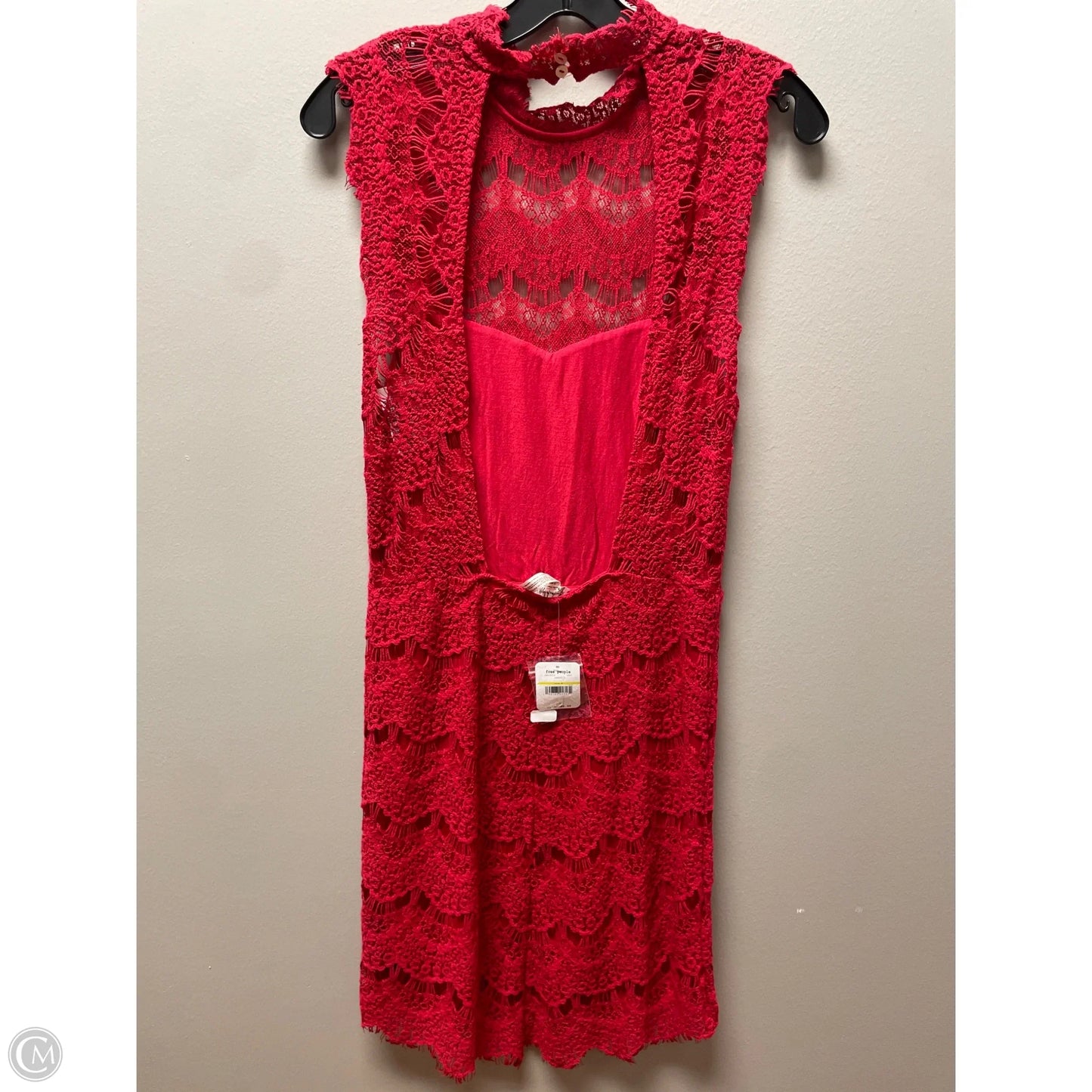 Dress Casual Midi By Free People In Red, Size: M