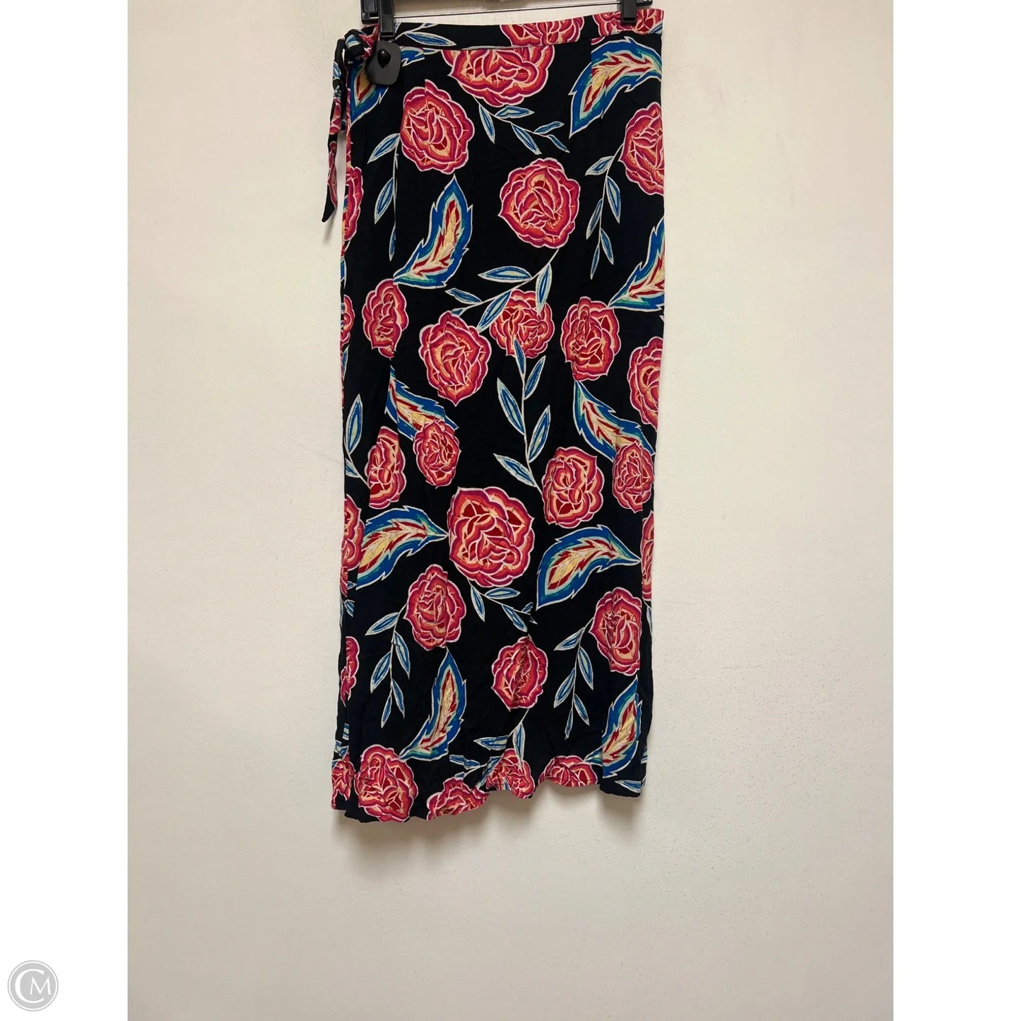 Skirt Maxi By Roxy In Floral Print, Size: L