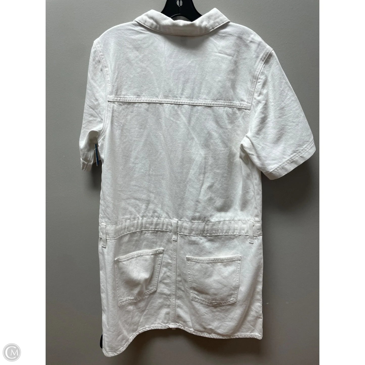 Dress Casual Short By Universal Thread In White Denim, Size: M