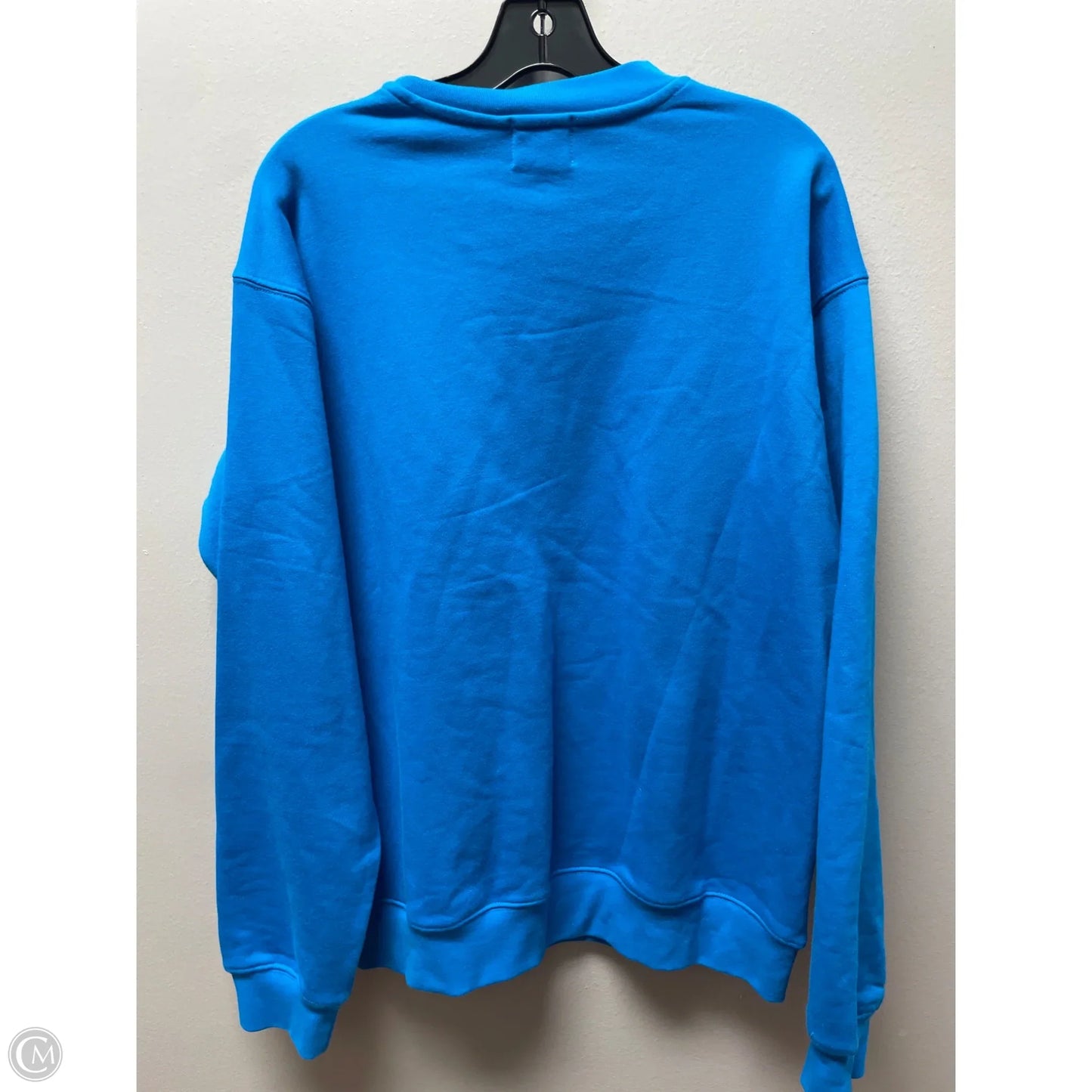 Sweatshirt Crewneck By Disney In Blue, Size: M