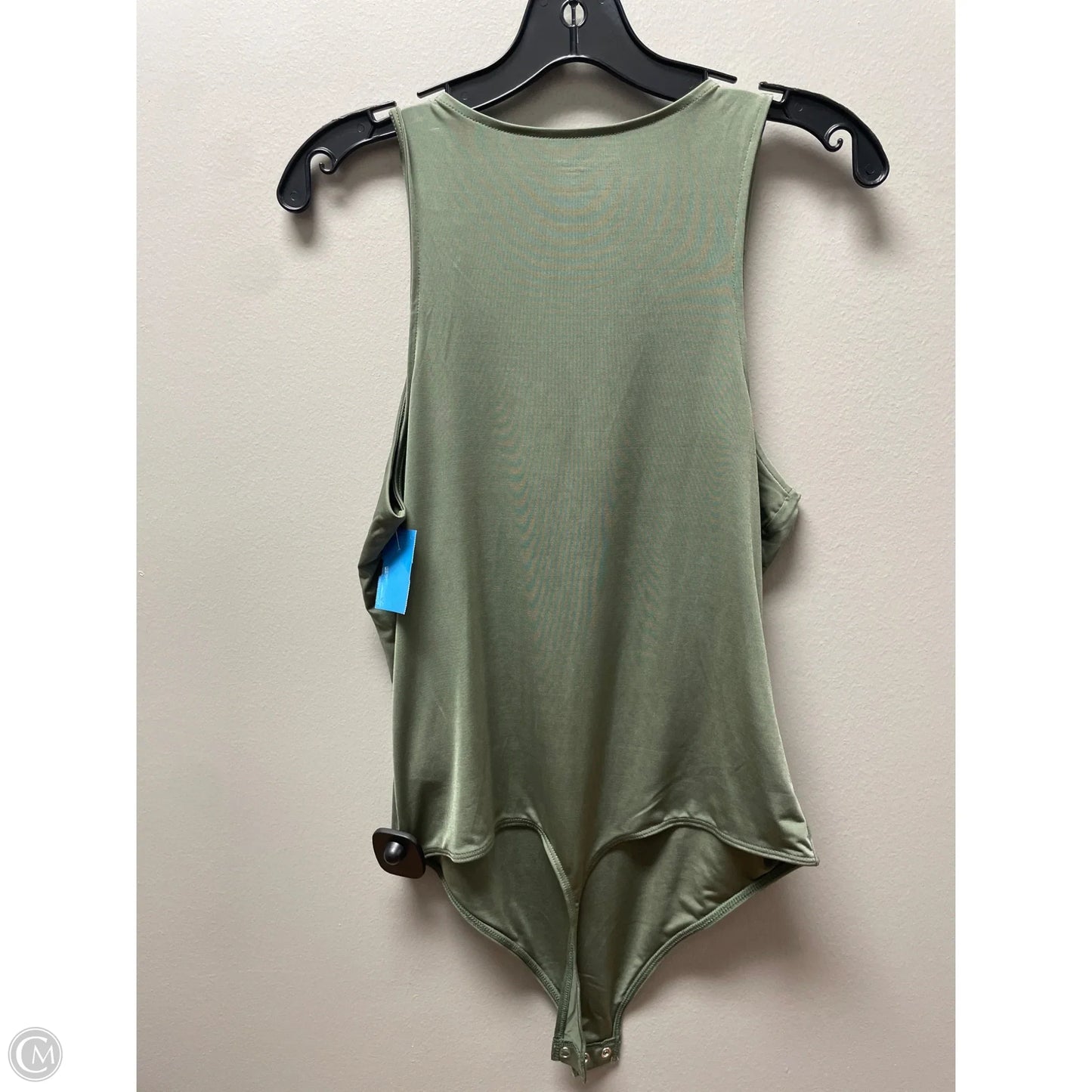 Bodysuit By Express In Green, Size: L