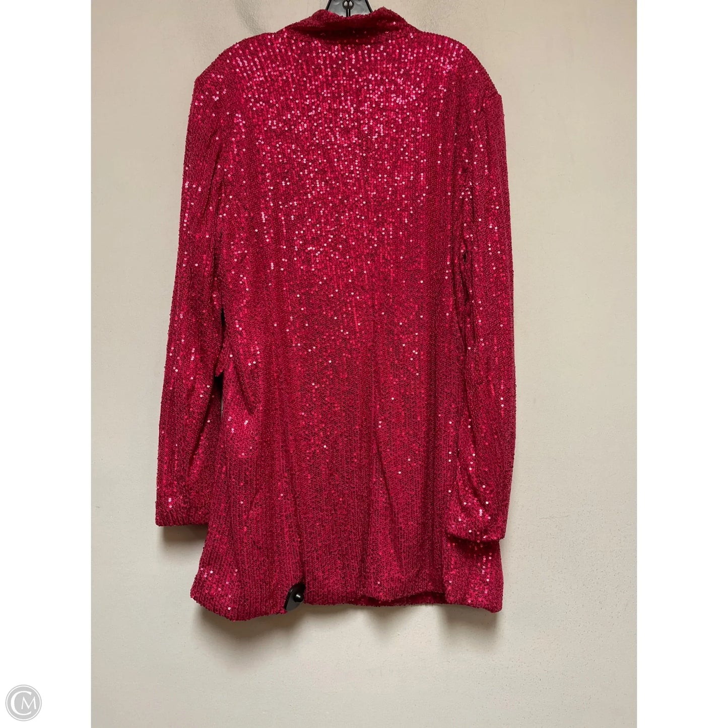 Blazer By Clothes Mentor In Pink, Size: 3x