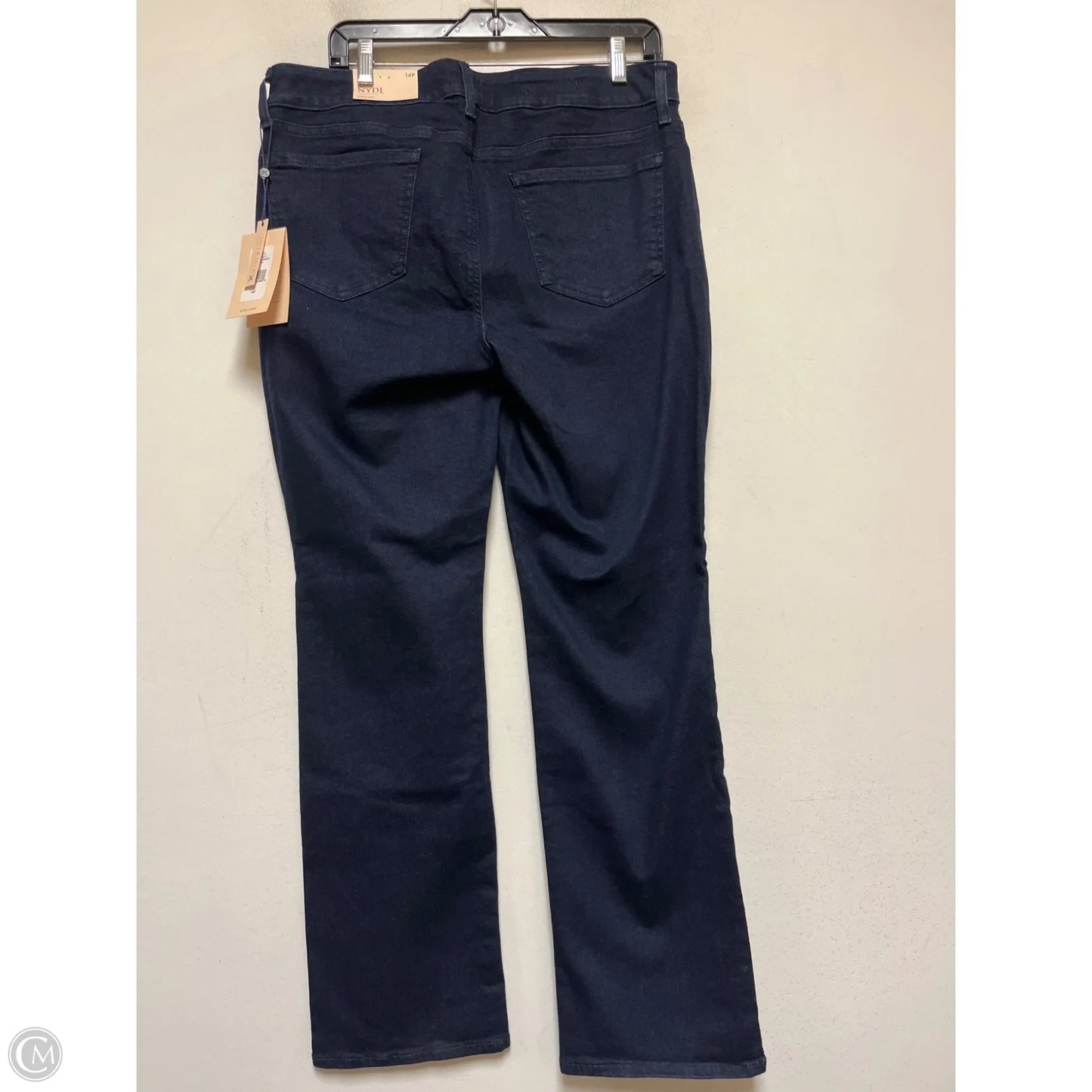 Jeans Straight By Not Your Daughters Jeans In Blue Denim, Size: 14p