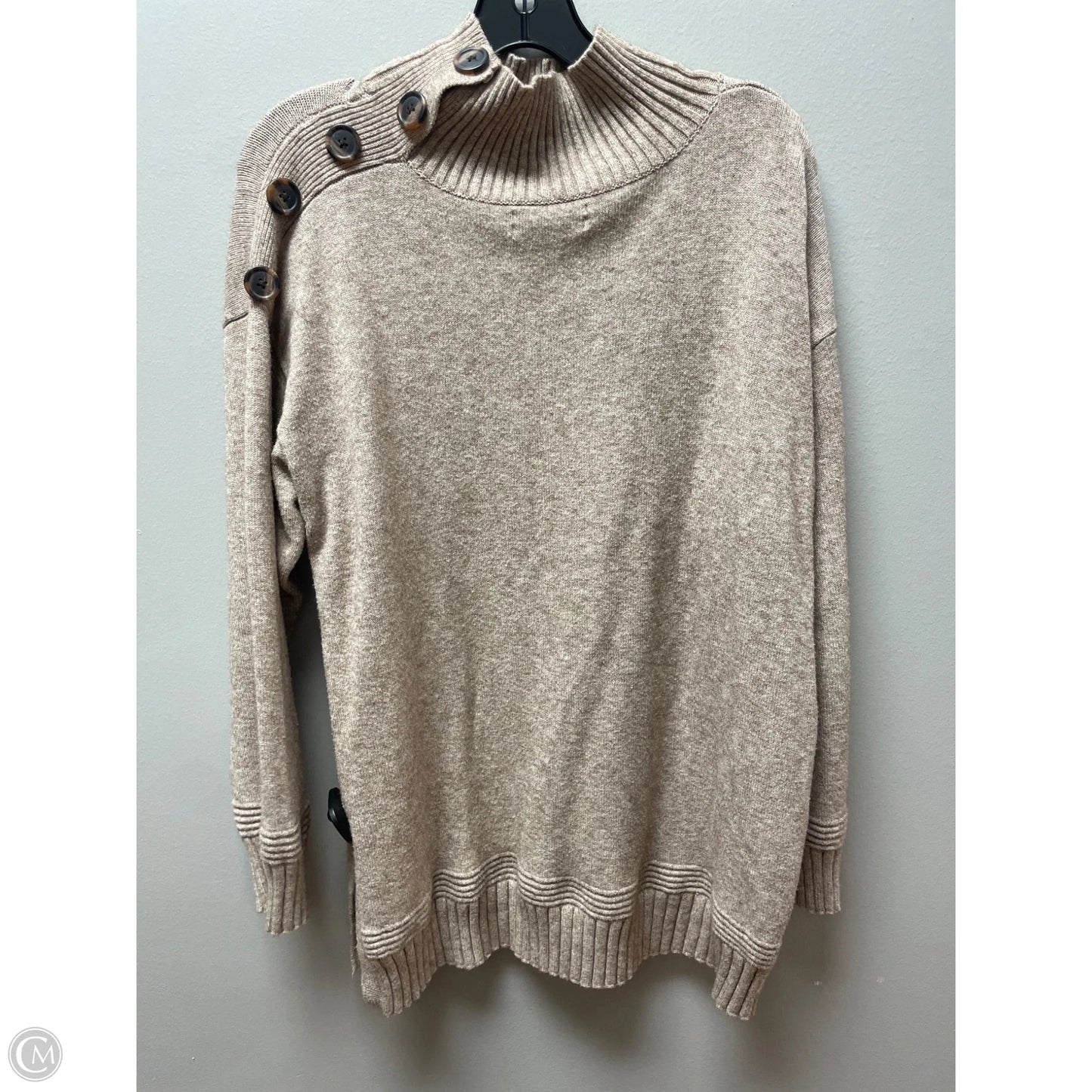 Sweater By Anthropologie In Brown, Size: L
